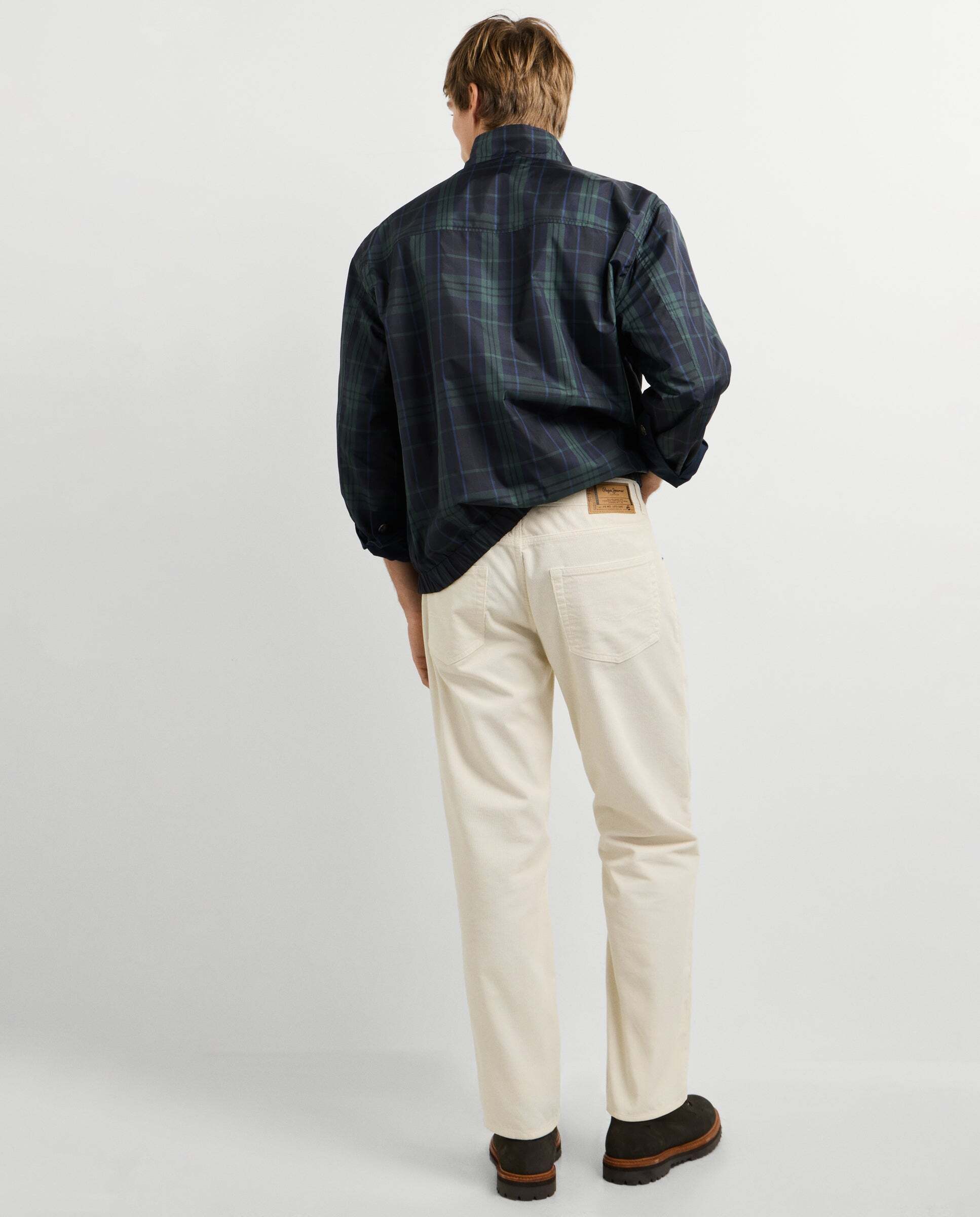 Cash - Pepe Jeans - pantalón 5 bolsillos pana fit regular - Blanco Blanco-3