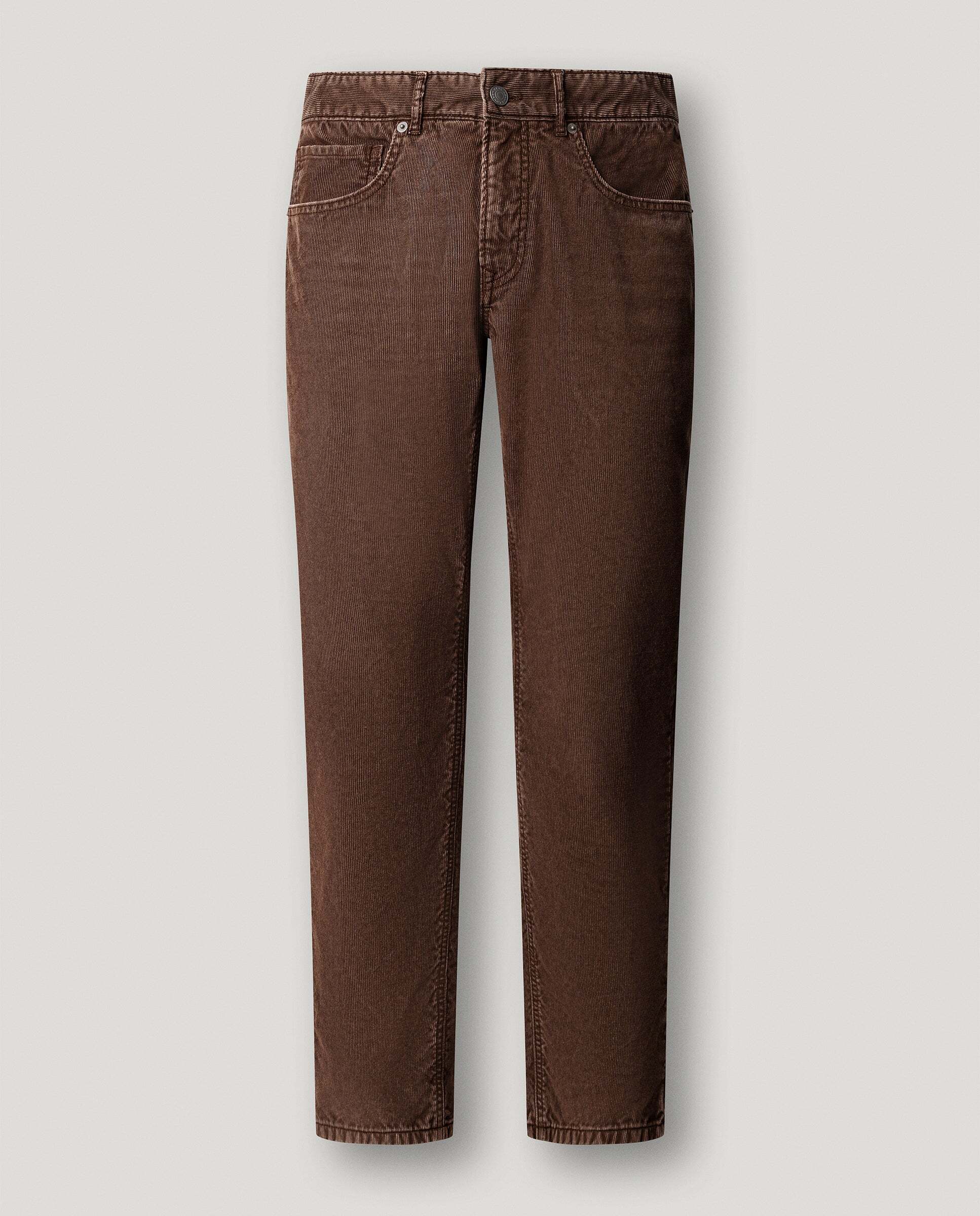 Cash - Pepe Jeans - pantalón 5 bolsillos pana fit regular - Marrón Marrón-6