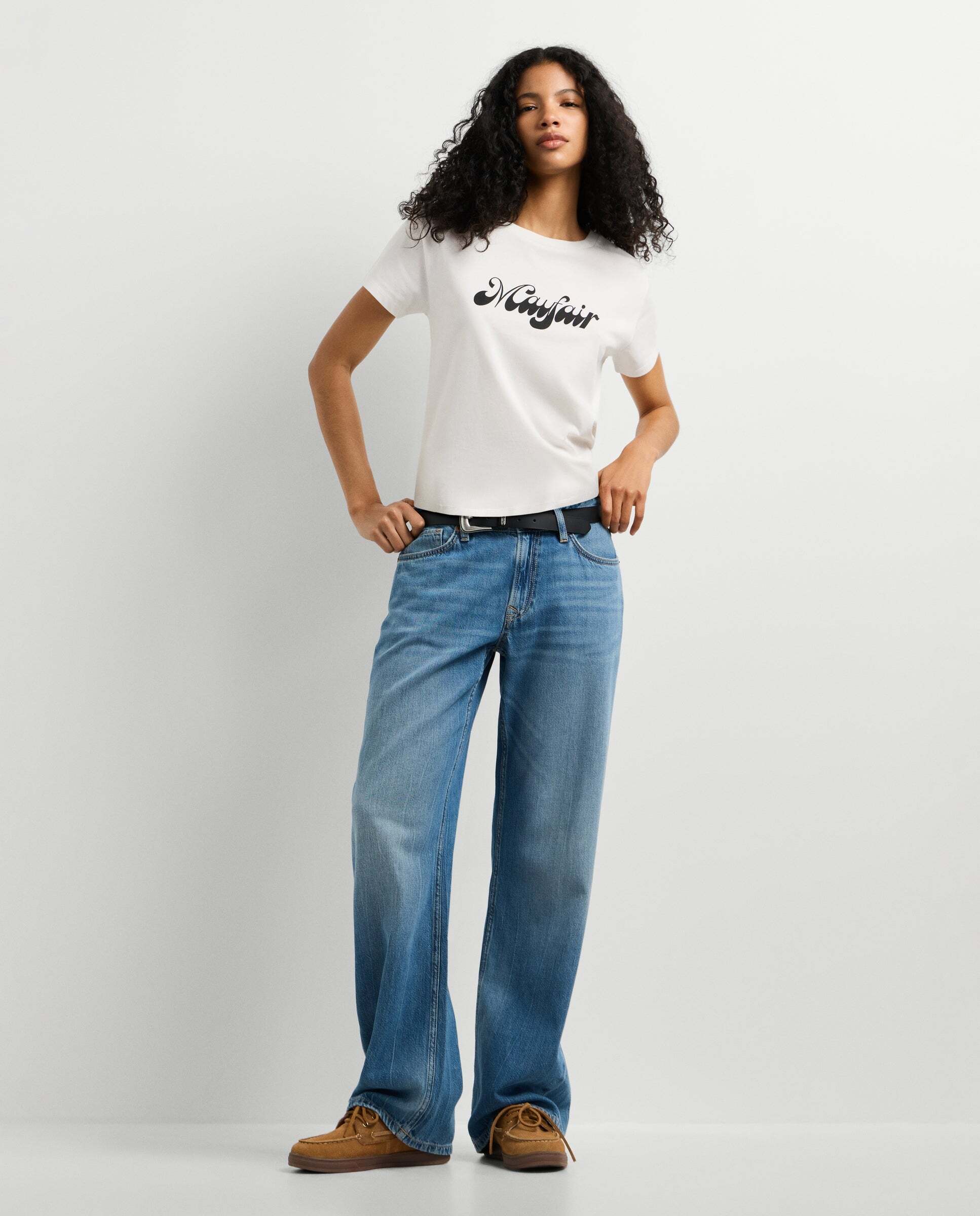 Camiseta de mujer gráfico estampado - Pepe Jeans - Blanco Blanco-2