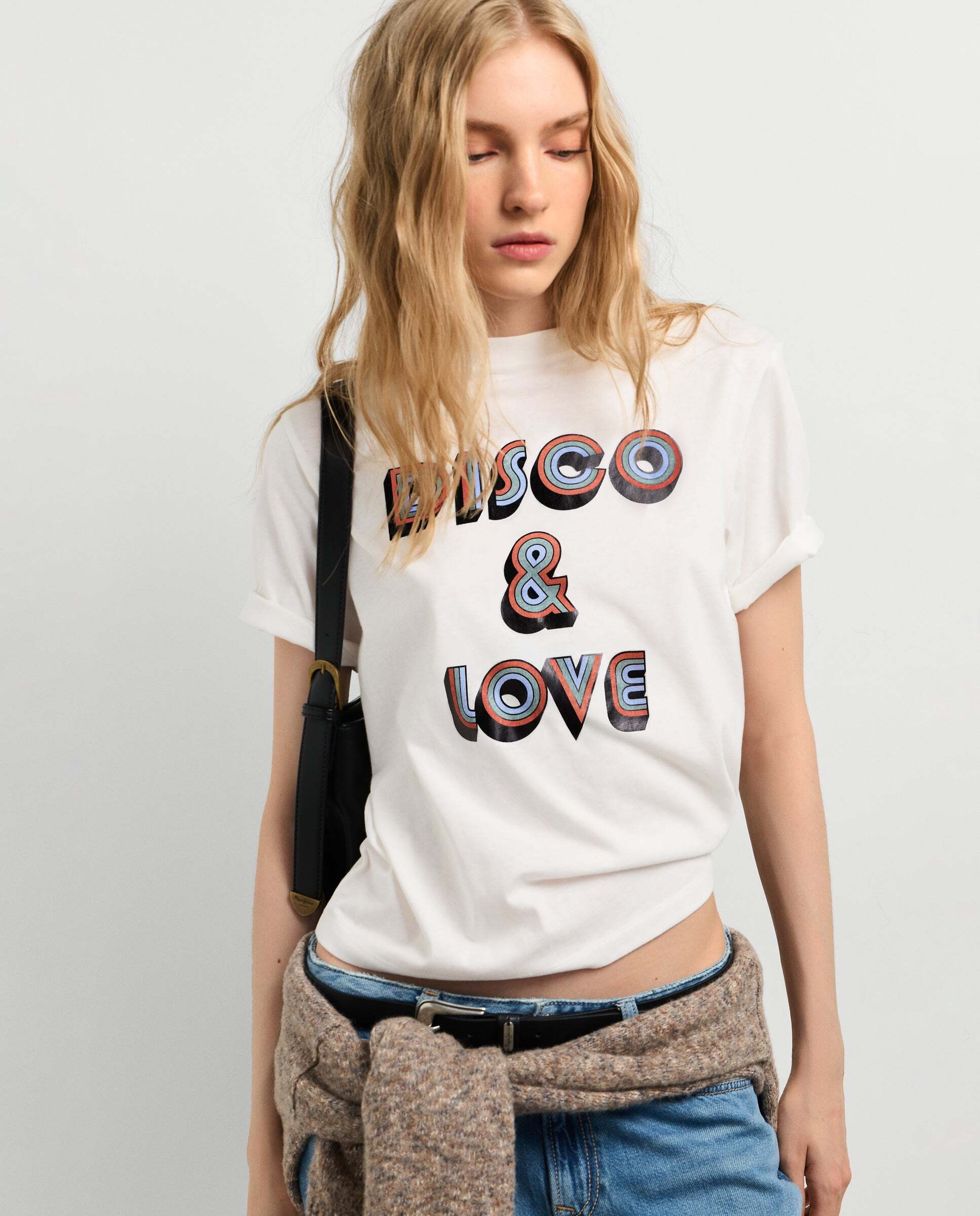 Camiseta de mujer gráfico estampado - Pepe Jeans - Blanco Blanco-1