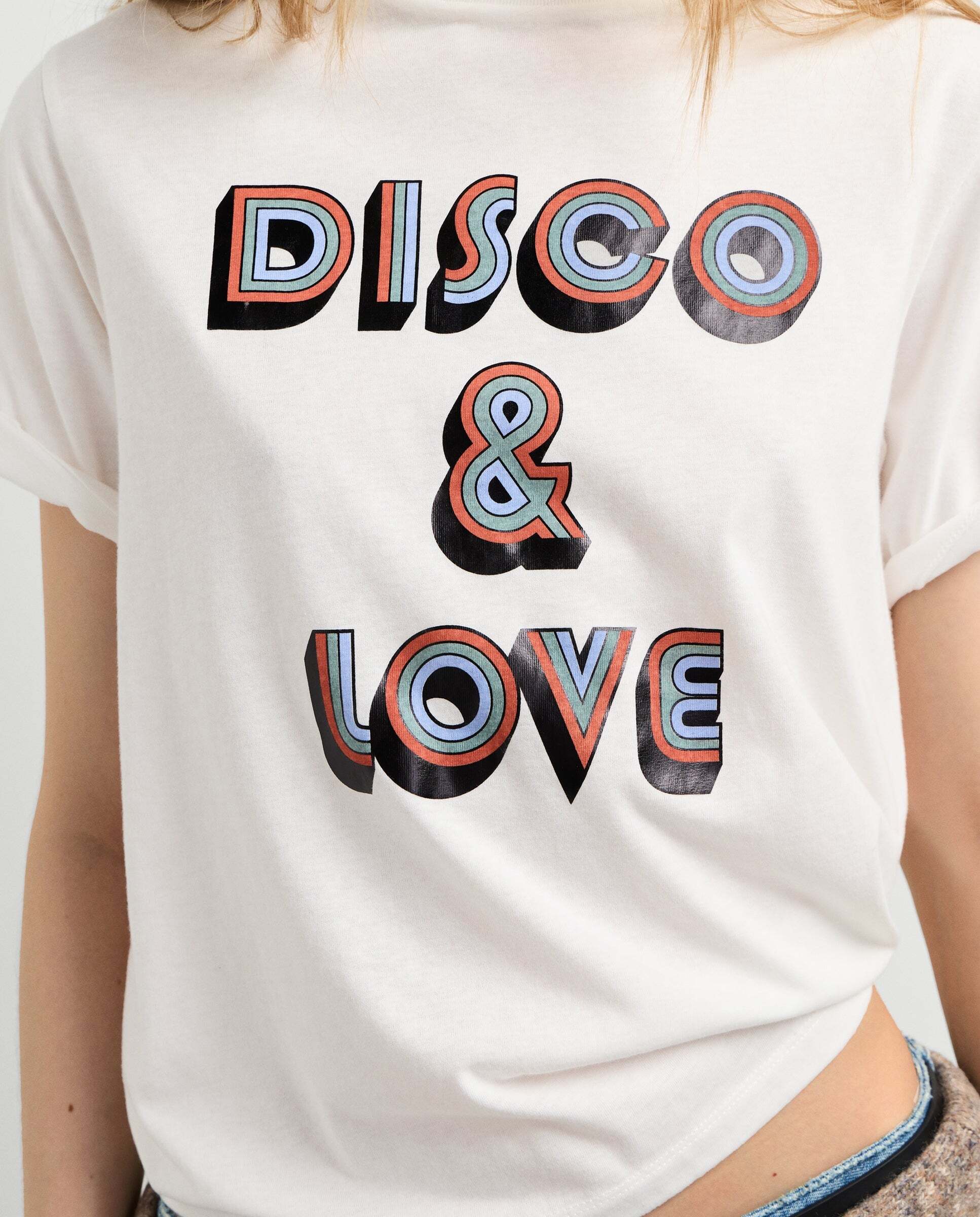 Camiseta de mujer gráfico estampado - Pepe Jeans - Blanco Blanco-4