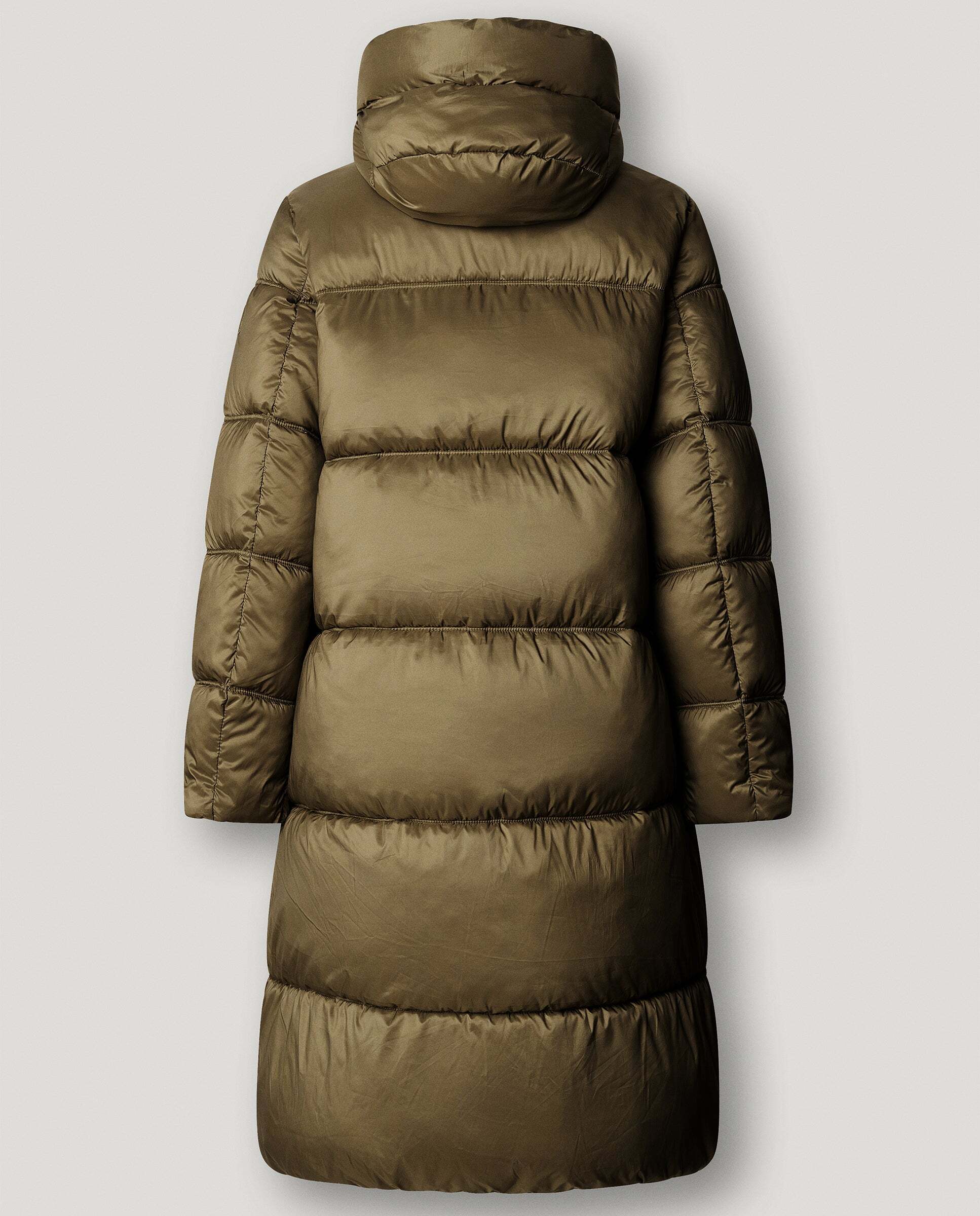 Plumífero de mujer largo acolchado impermeable - Pepe Jeans - Verde Verde-5