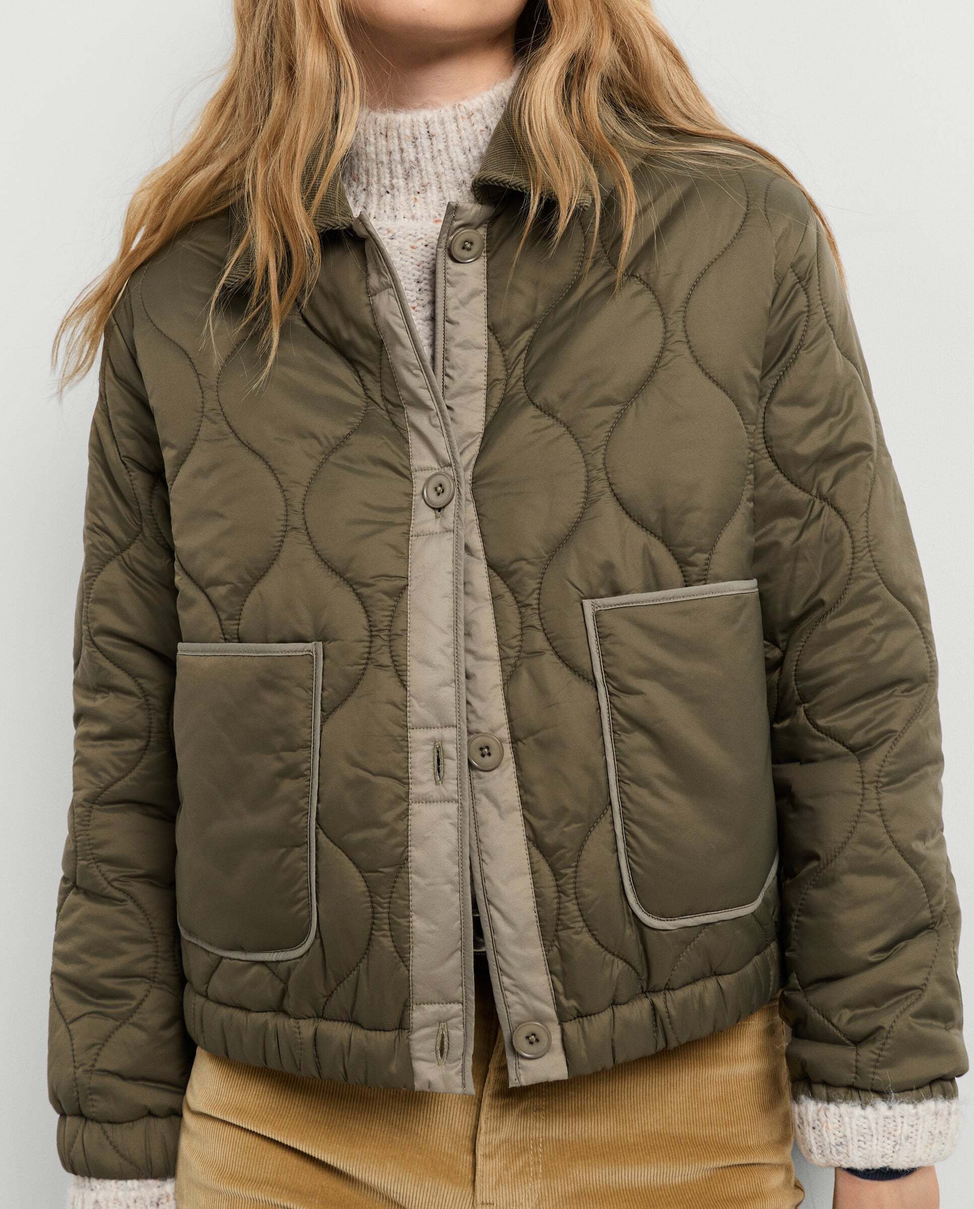 Vaquero de mujer fit skinny y tiro medio - Pepe Jeans - regent - Verde Verde-4