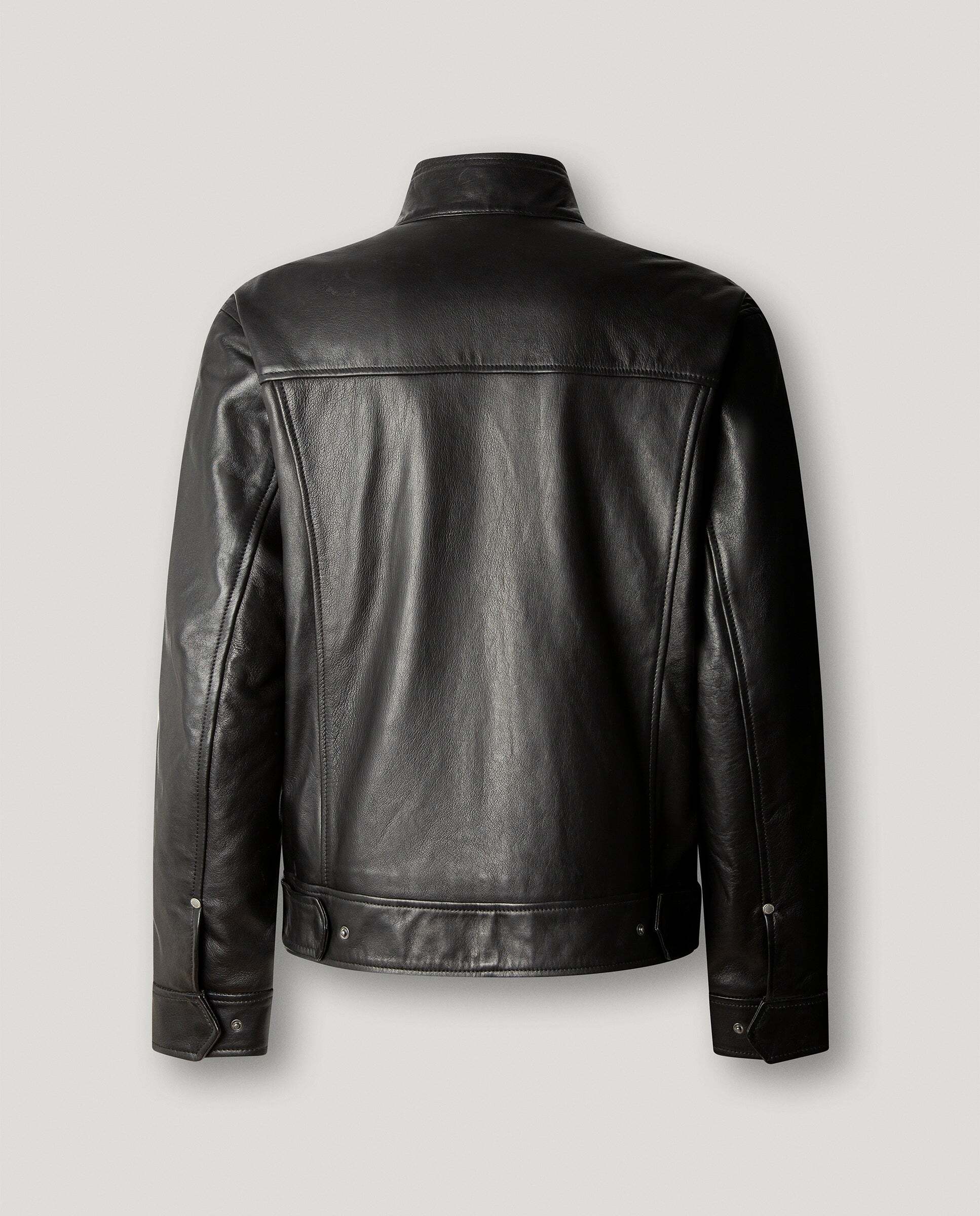 Cazadora de hombre piel fit regular - Pepe Jeans - Negro Negro-5