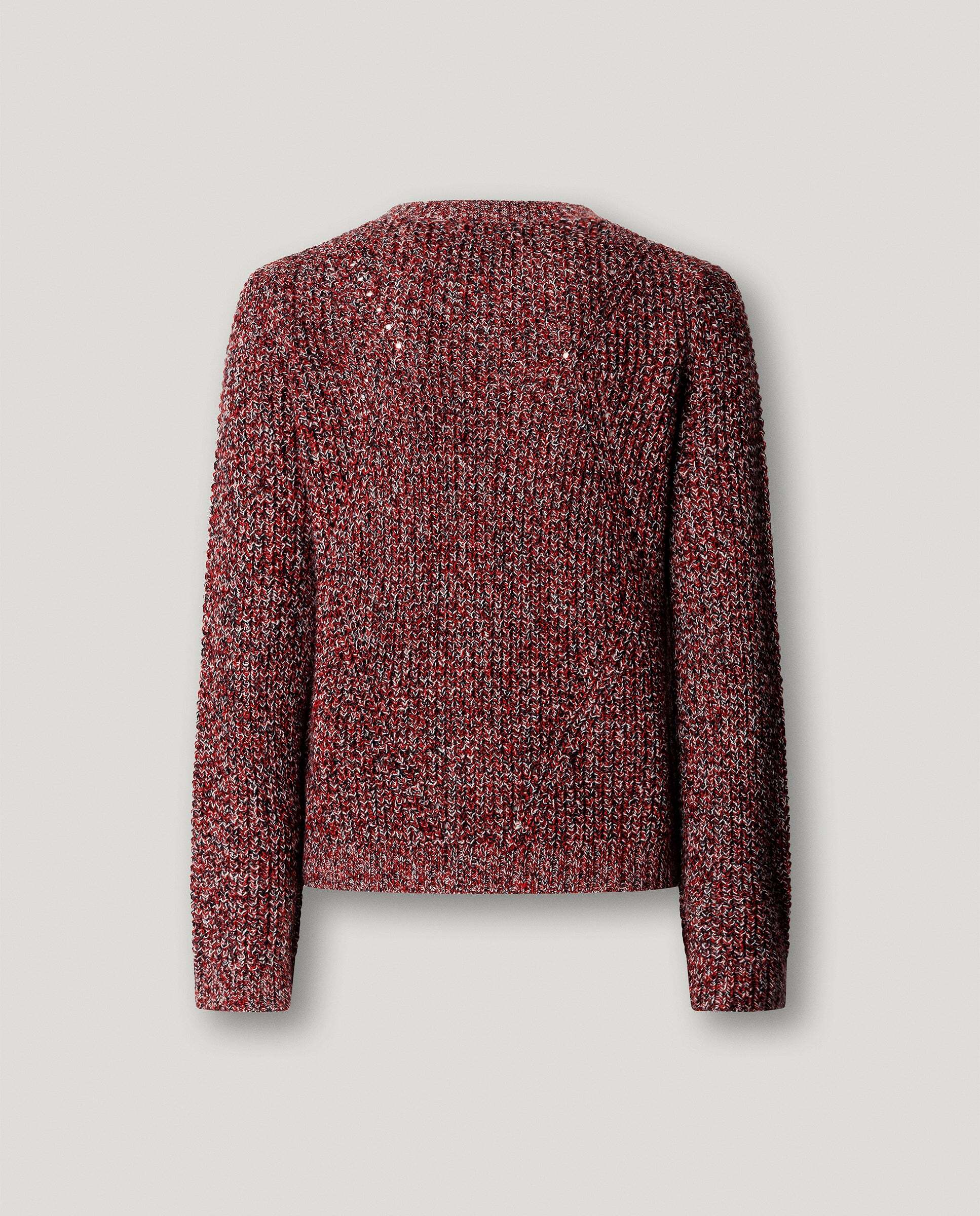 Cárdigan de mujer mouline cierre abotonado - Pepe Jeans - Rojo Rojo-5