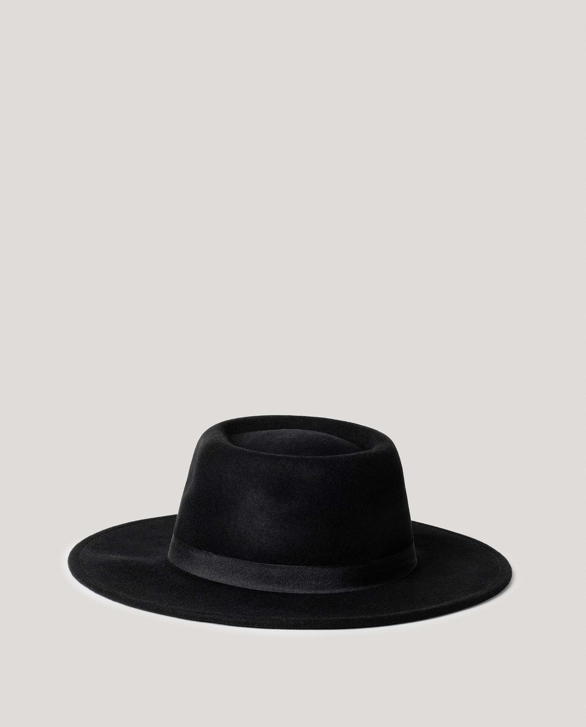 Sombrero de mujer fedora ala ancha - Pepe Jeans - Negro Negro-3