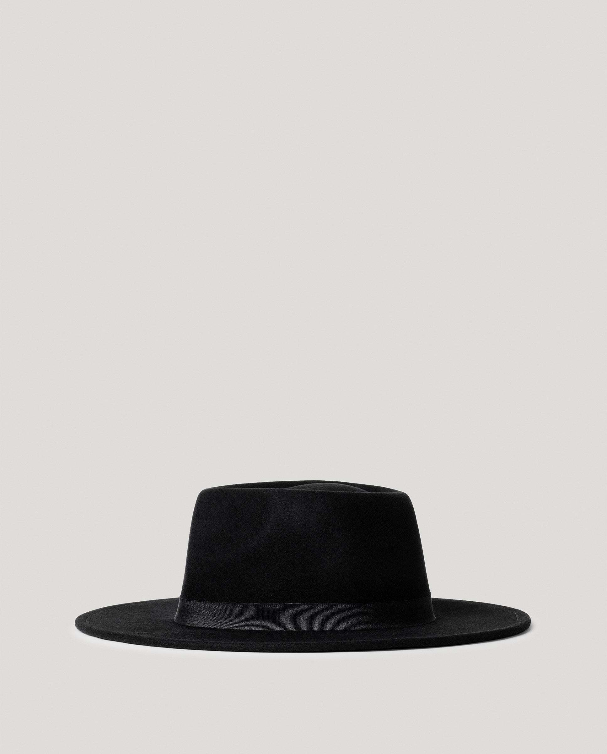 Sombrero de mujer fedora ala ancha - Pepe Jeans - Negro Negro-2