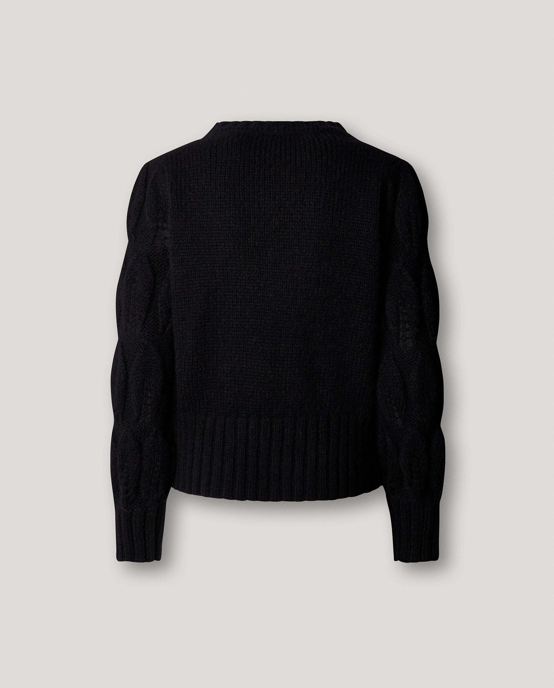 Jersey de mujer trenzado cuello alto - Pepe Jeans - Negro Negro-5