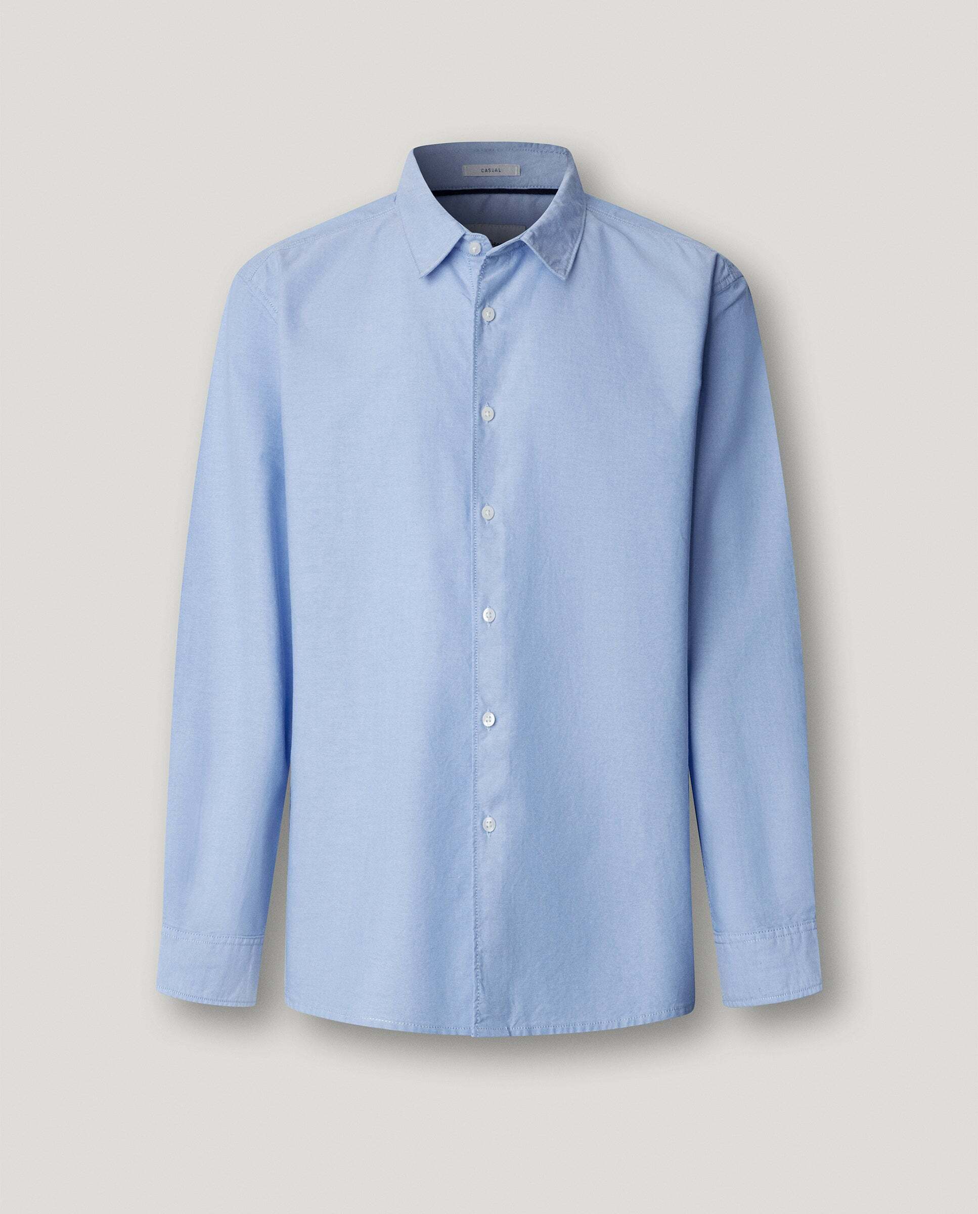 Camisa de hombre oxford fit casual - Pepe Jeans - Azul claro Azul claro-6