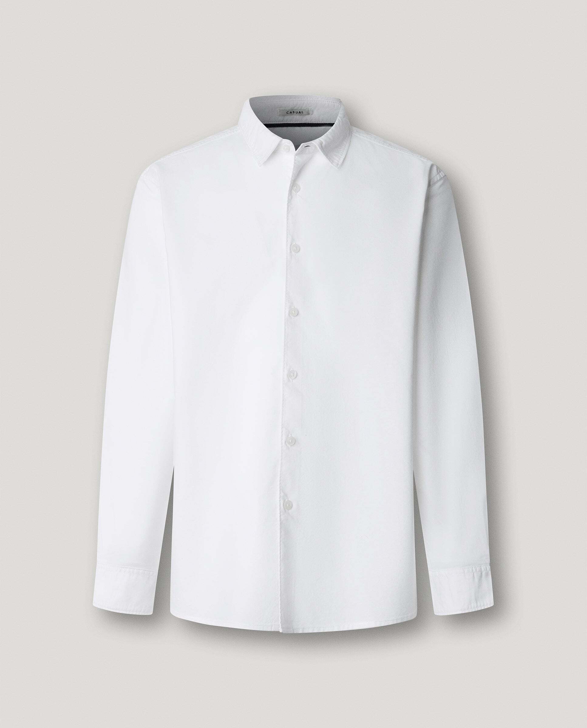 Camisa de hombre oxford fit casual - Pepe Jeans - Blanco Blanco-6