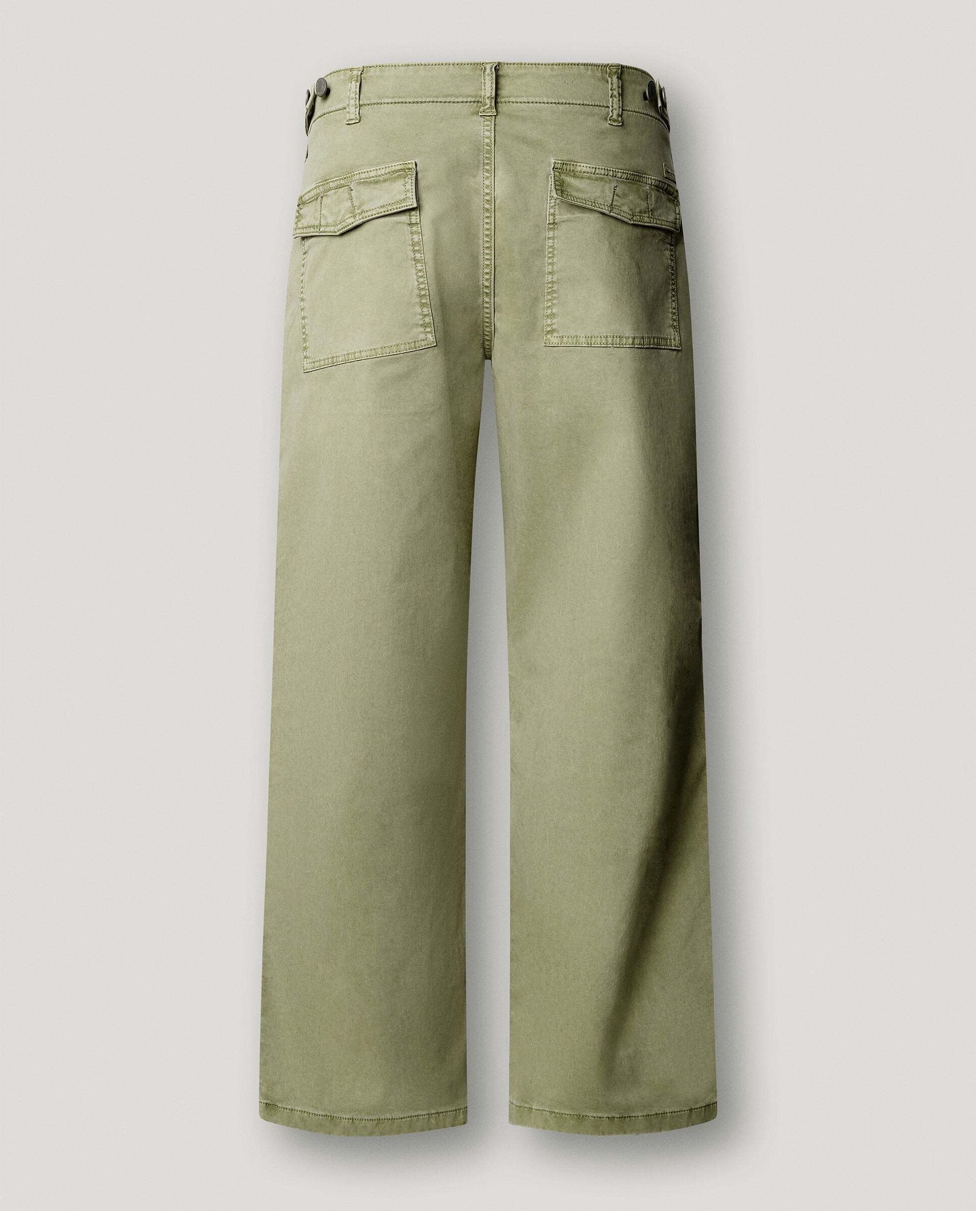 Pantalón de hombre sarga fit relaxed - Pepe Jeans - Verde Verde-5