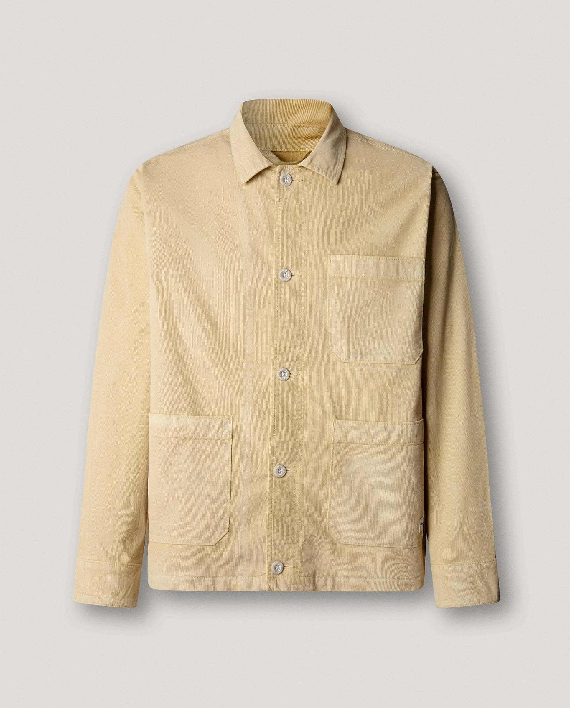 Sobrecamisa de hombre de pana fit regular - Pepe Jeans - Natural Natural-6