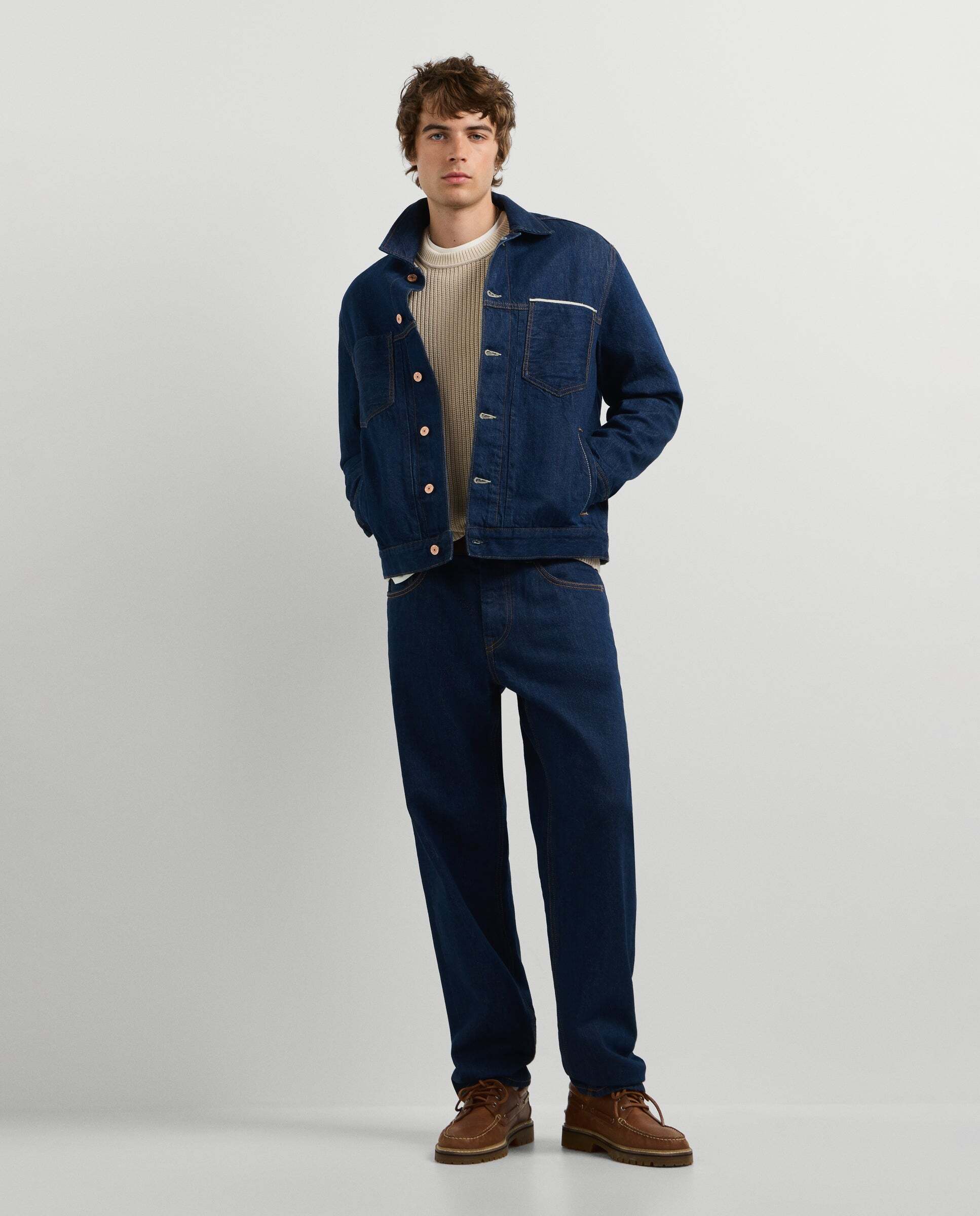Cazadora denim selvedge fit relaxed - Pepe Jeans - Azul denim Azul denim-2