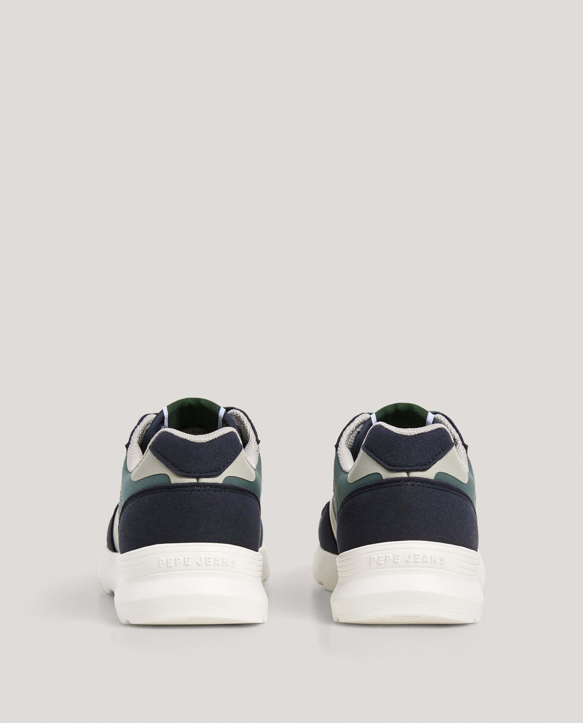 Zapatillas de niño combinadas - Pepe Jeans - Azul marino Azul marino-4