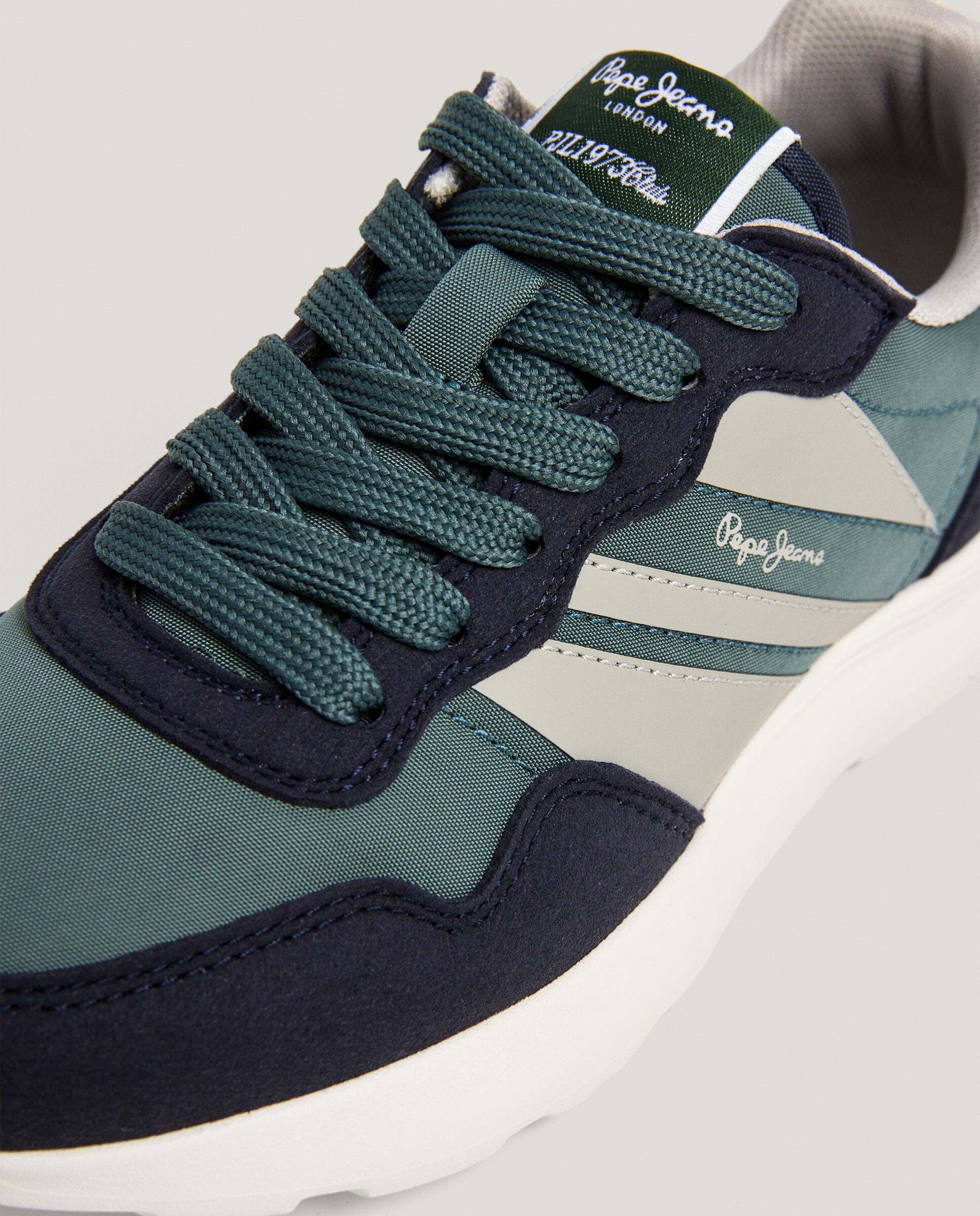 Zapatillas de niño combinadas - Pepe Jeans - Azul marino Azul marino-5