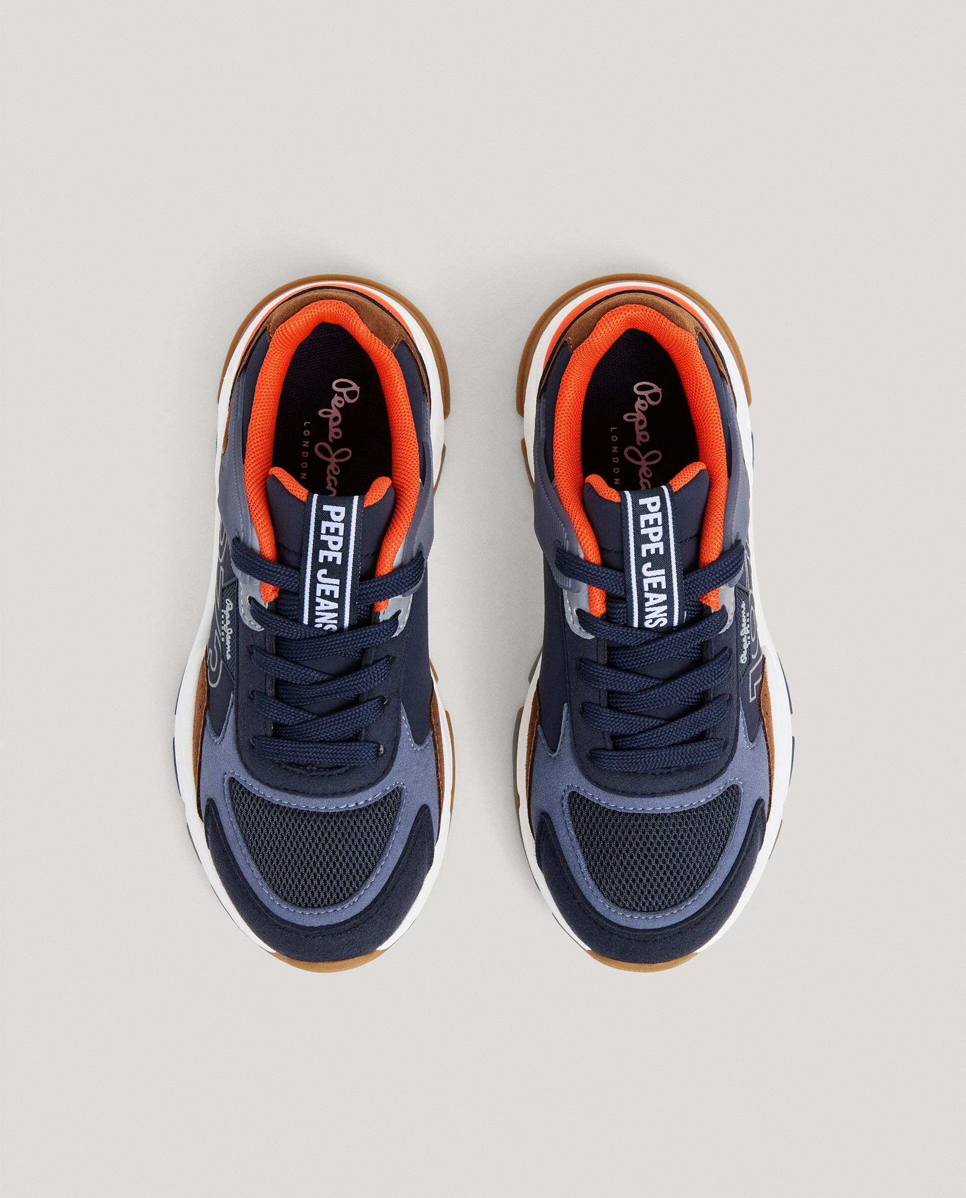 Imagen 2 de Zapatillas de niño combinadas - Pepe Jeans - Navy Navy