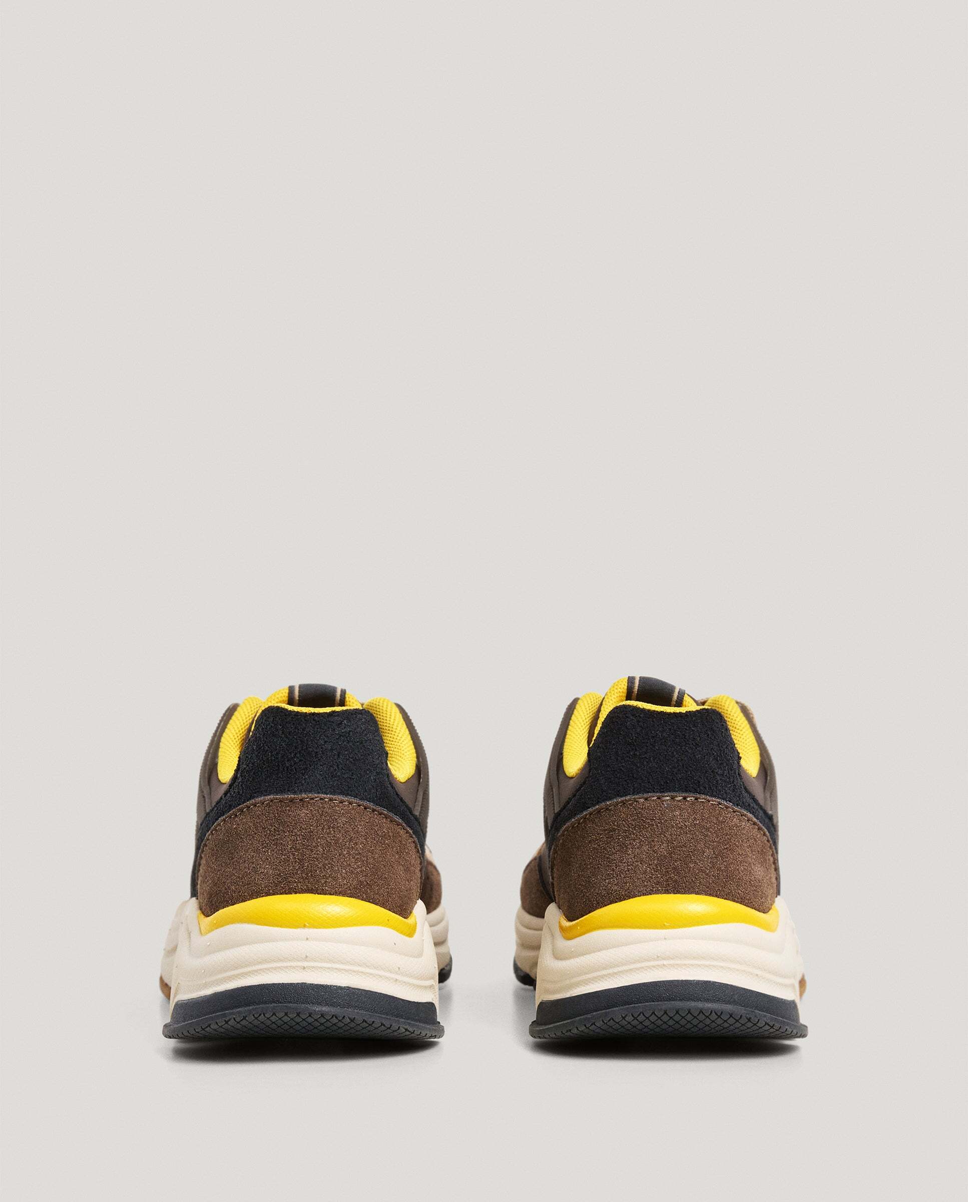 Imagen 4 de Zapatillas de niño combinadas - Pepe Jeans - Marrón Marrón