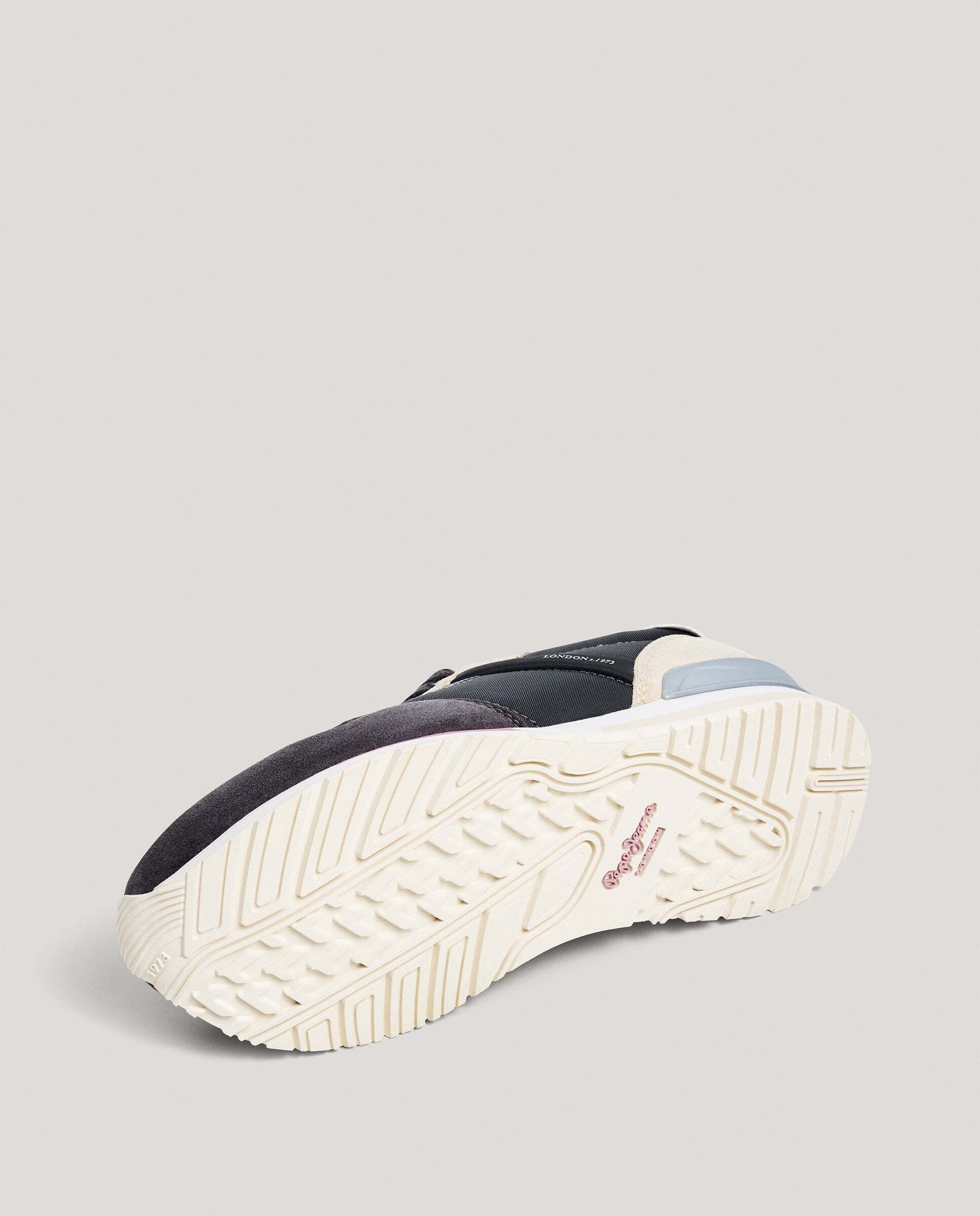 Hailon - Pepe Jeans - zapatillas running combinadas - Negro Negro-6