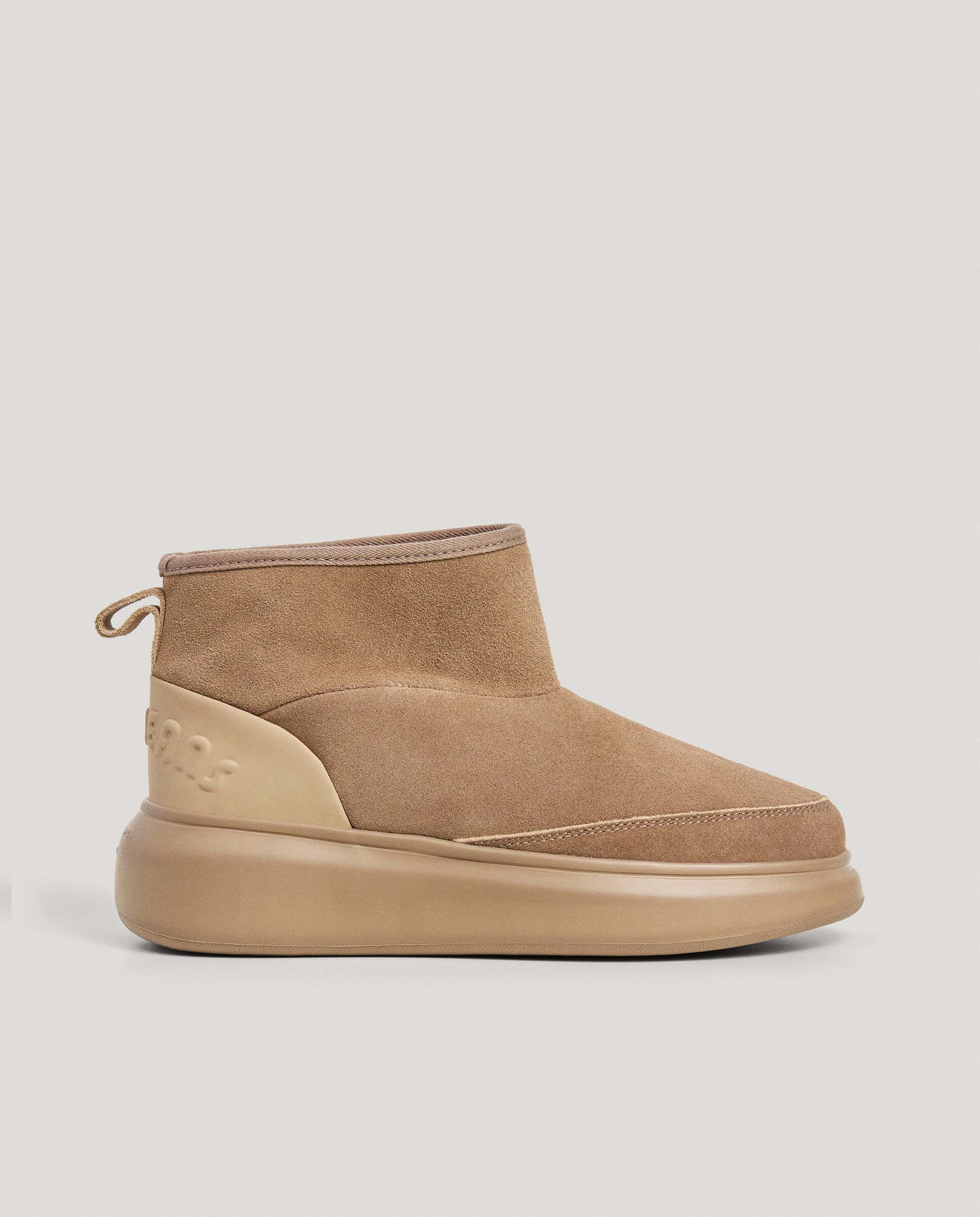 Botines de mujer de ante - Pepe Jeans - Natural Natural-1
