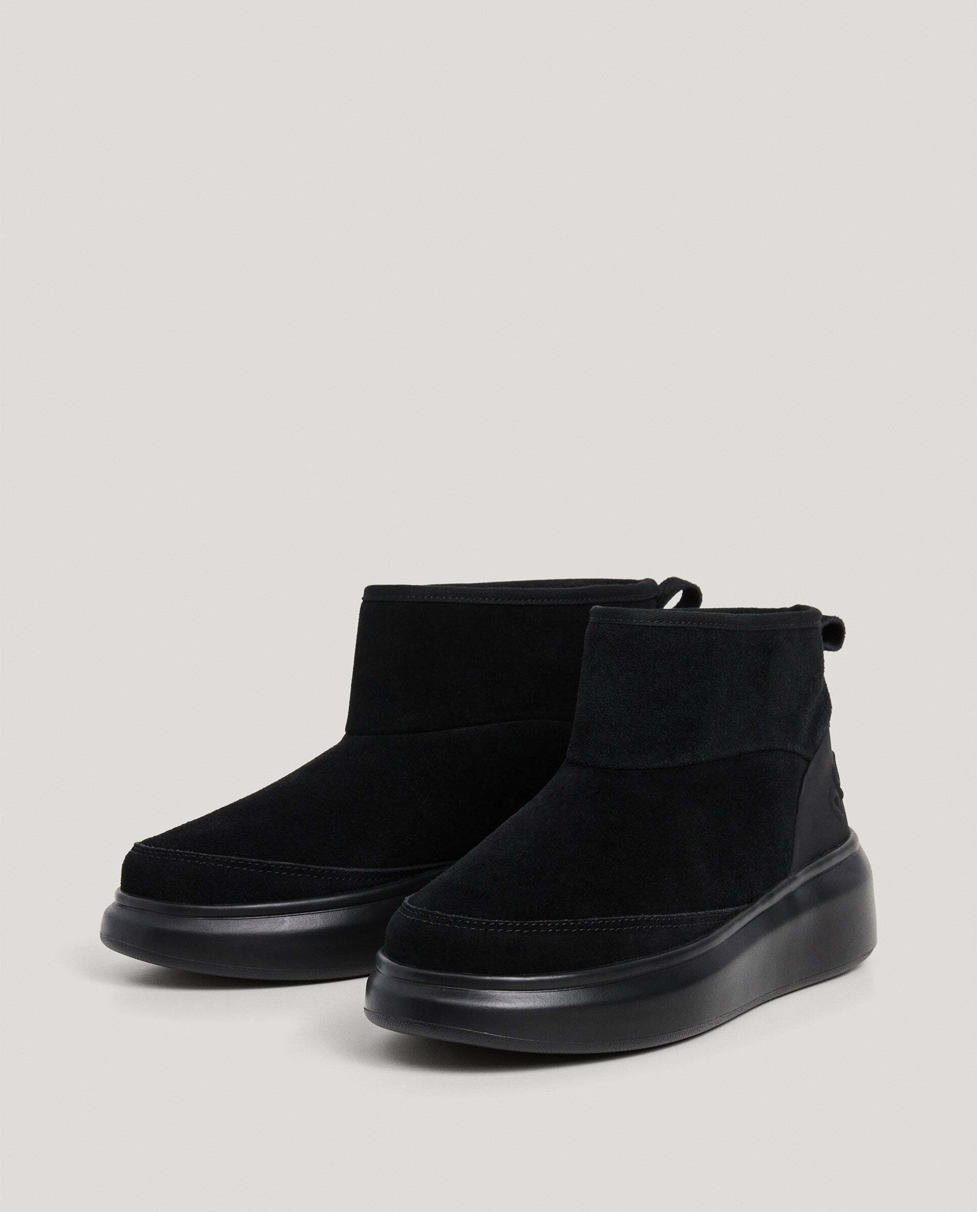 Botines de mujer de ante - Pepe Jeans - Negro Negro-2