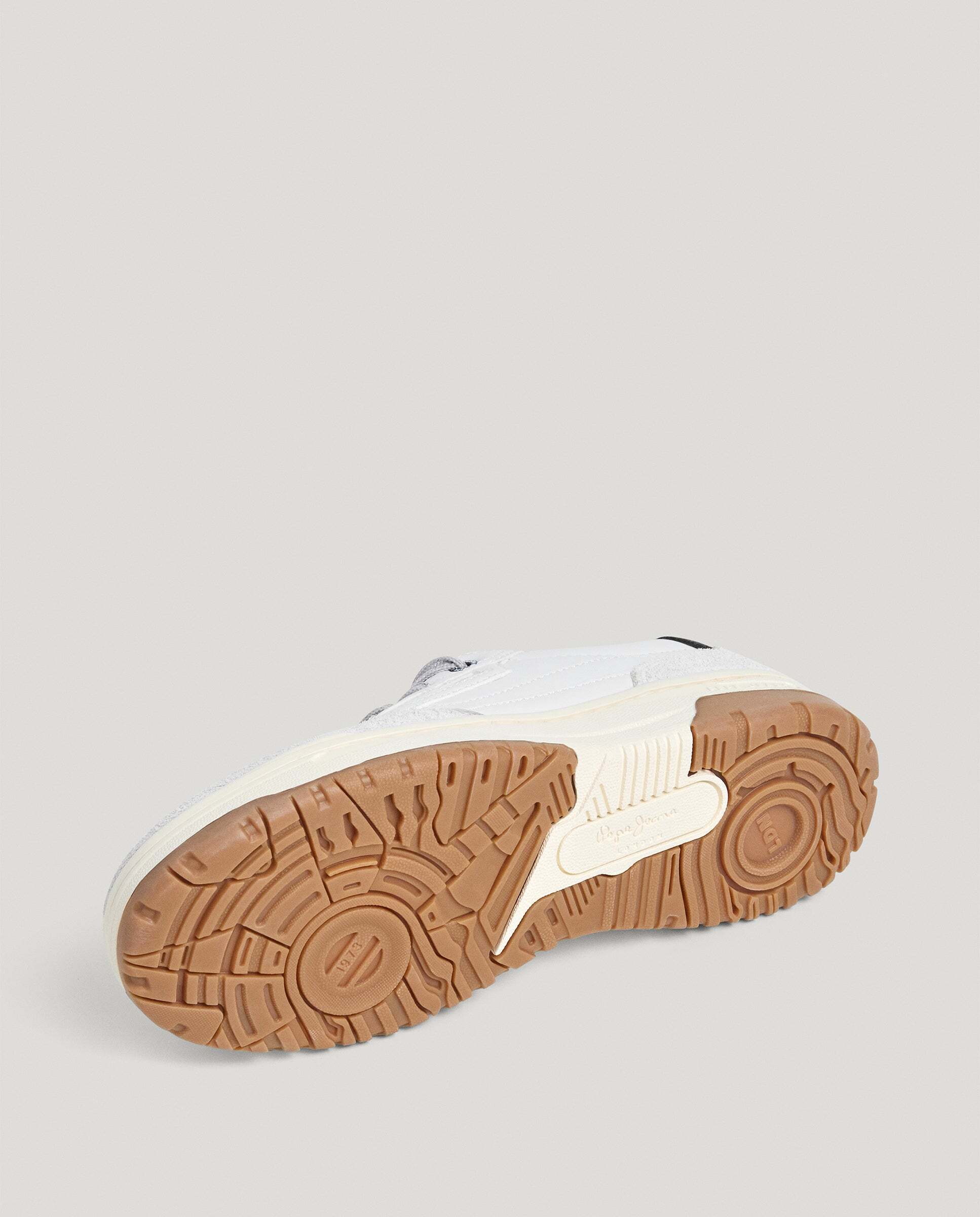 Chester - Pepe Jeans - zapatillas con detalles ante - Blanco Blanco-6
