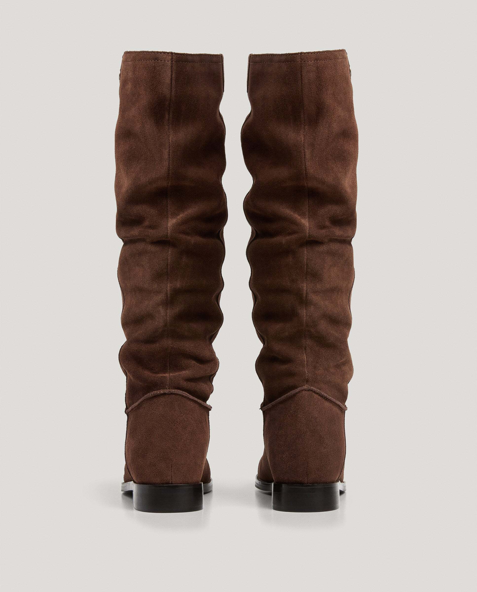 Botas de mujer de ante - Pepe Jeans - Marrón Marrón-4
