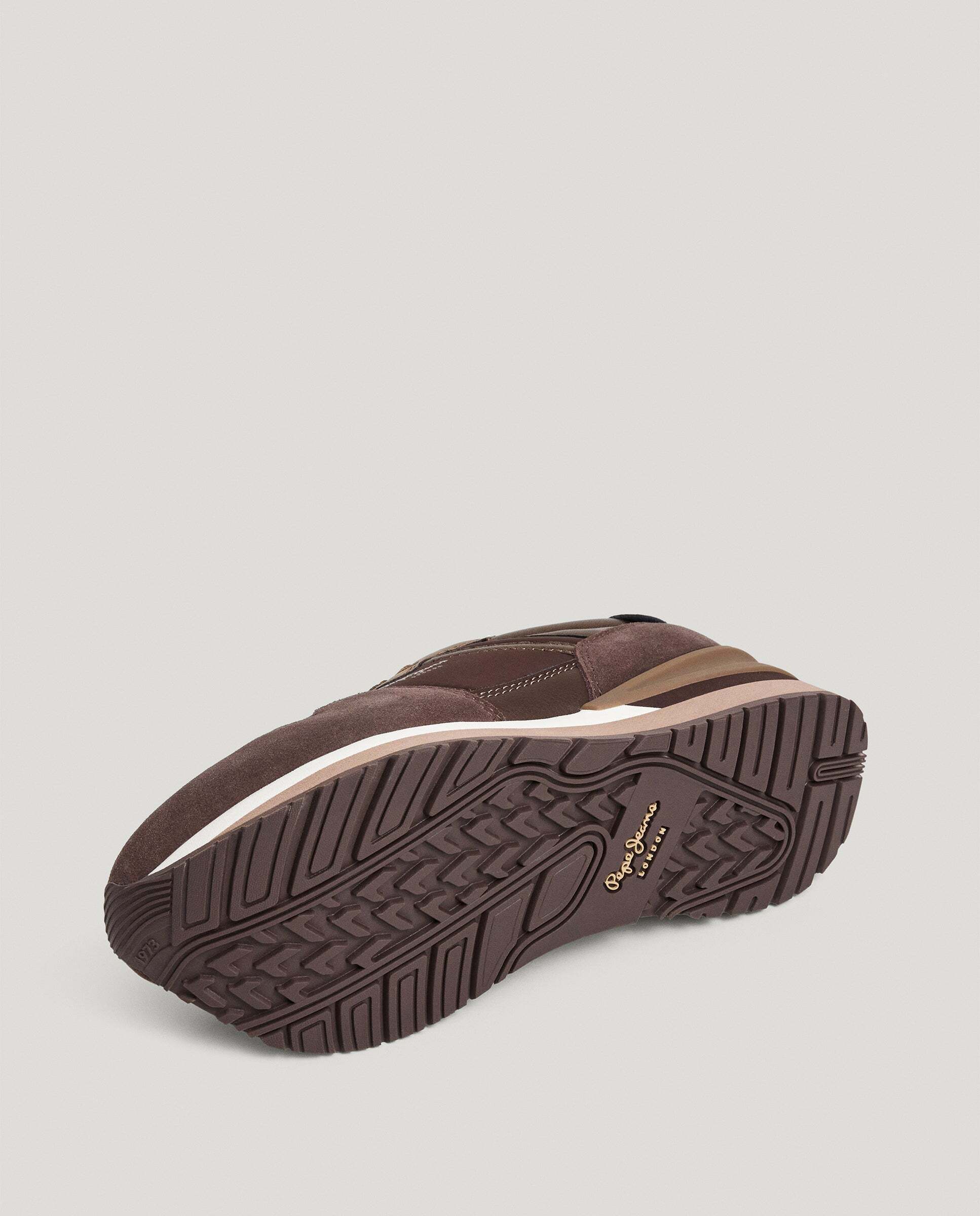 Nala - Pepe Jeans - zapatillas con detalles en ante - Marrón Marrón-6