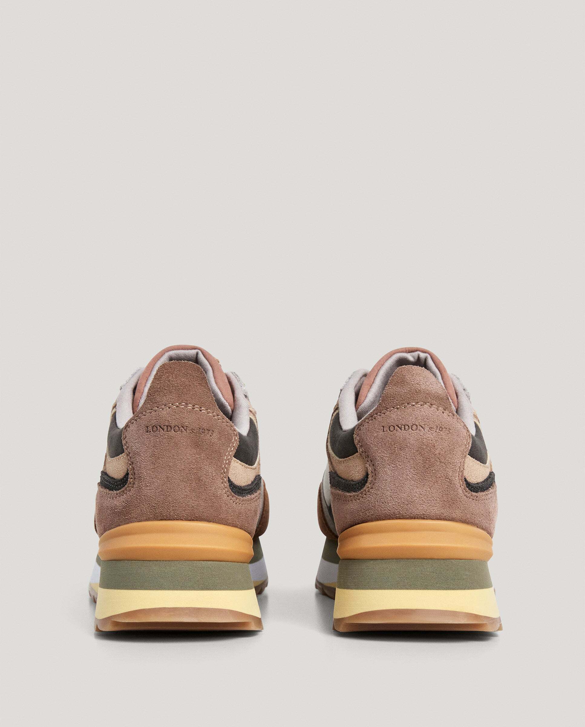 Freya - Pepe Jeans - zapatillas combinadas - Beige Beige-4