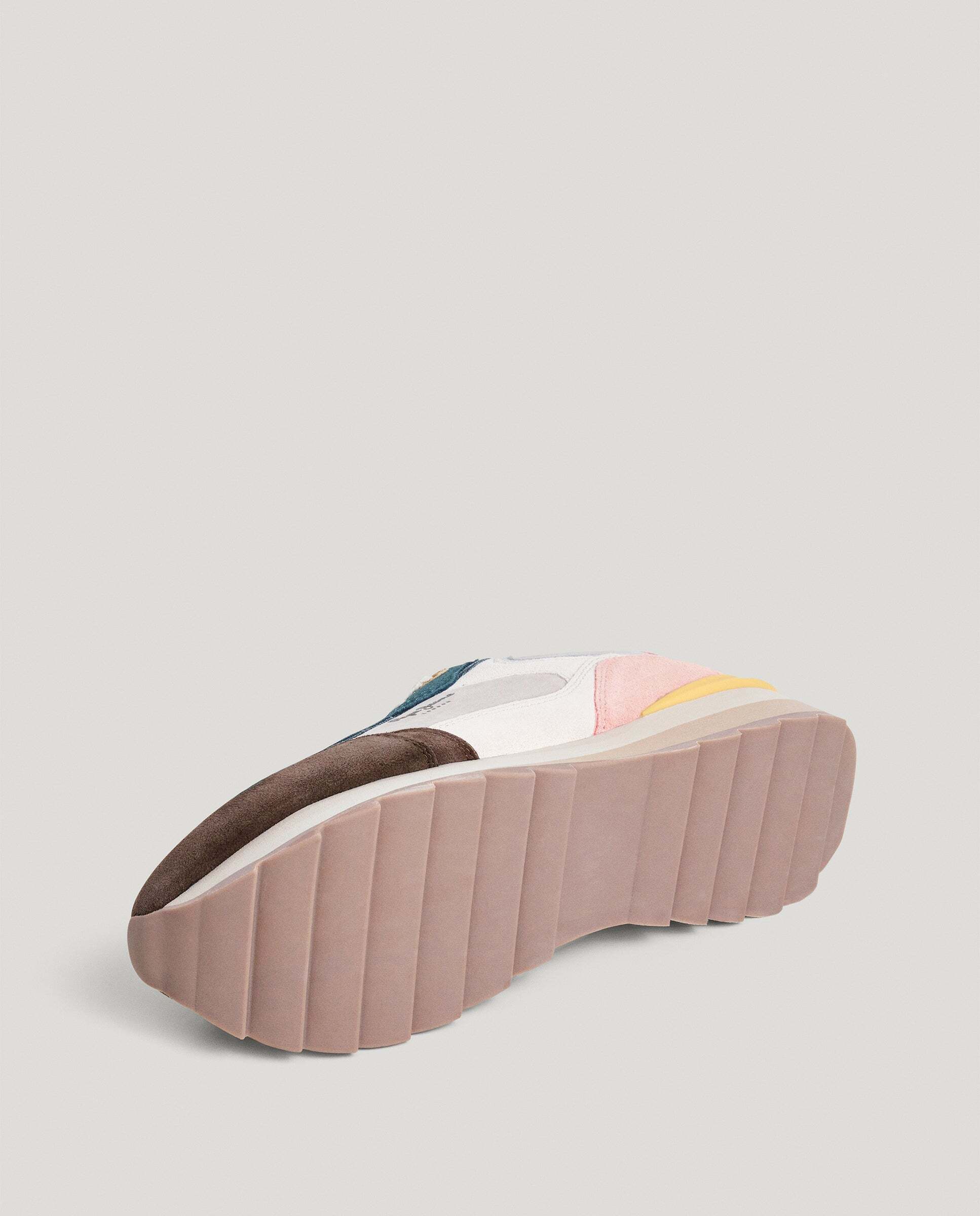 Freya - Pepe Jeans - zapatillas combinadas - Marrón Marrón-6