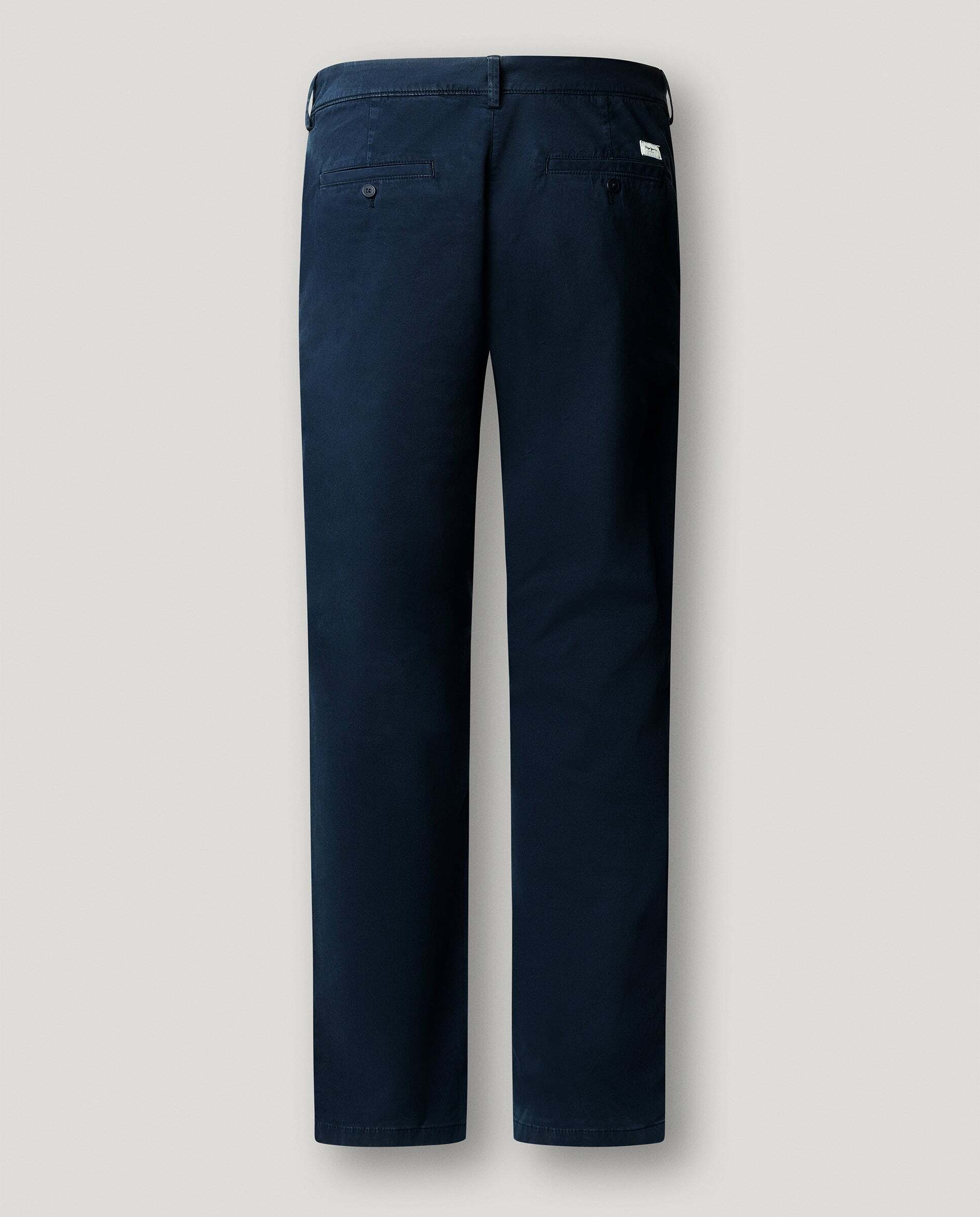 Pantalón de hombre chino sarga fit slim - Pepe Jeans - Azul Azul-5
