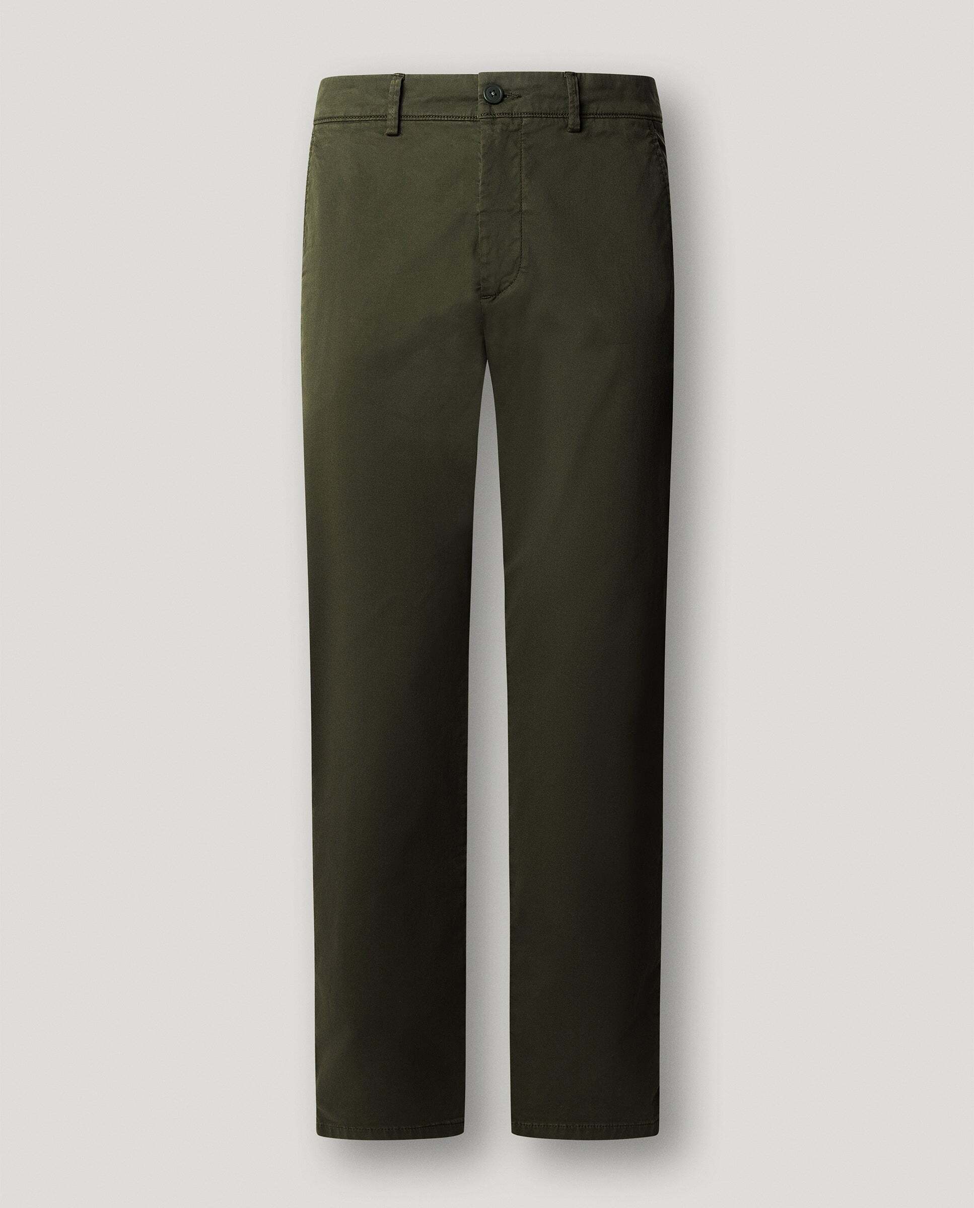 Pantalón de hombre chino sarga fit slim - Pepe Jeans - Verde Oliva Verde Oliva-6