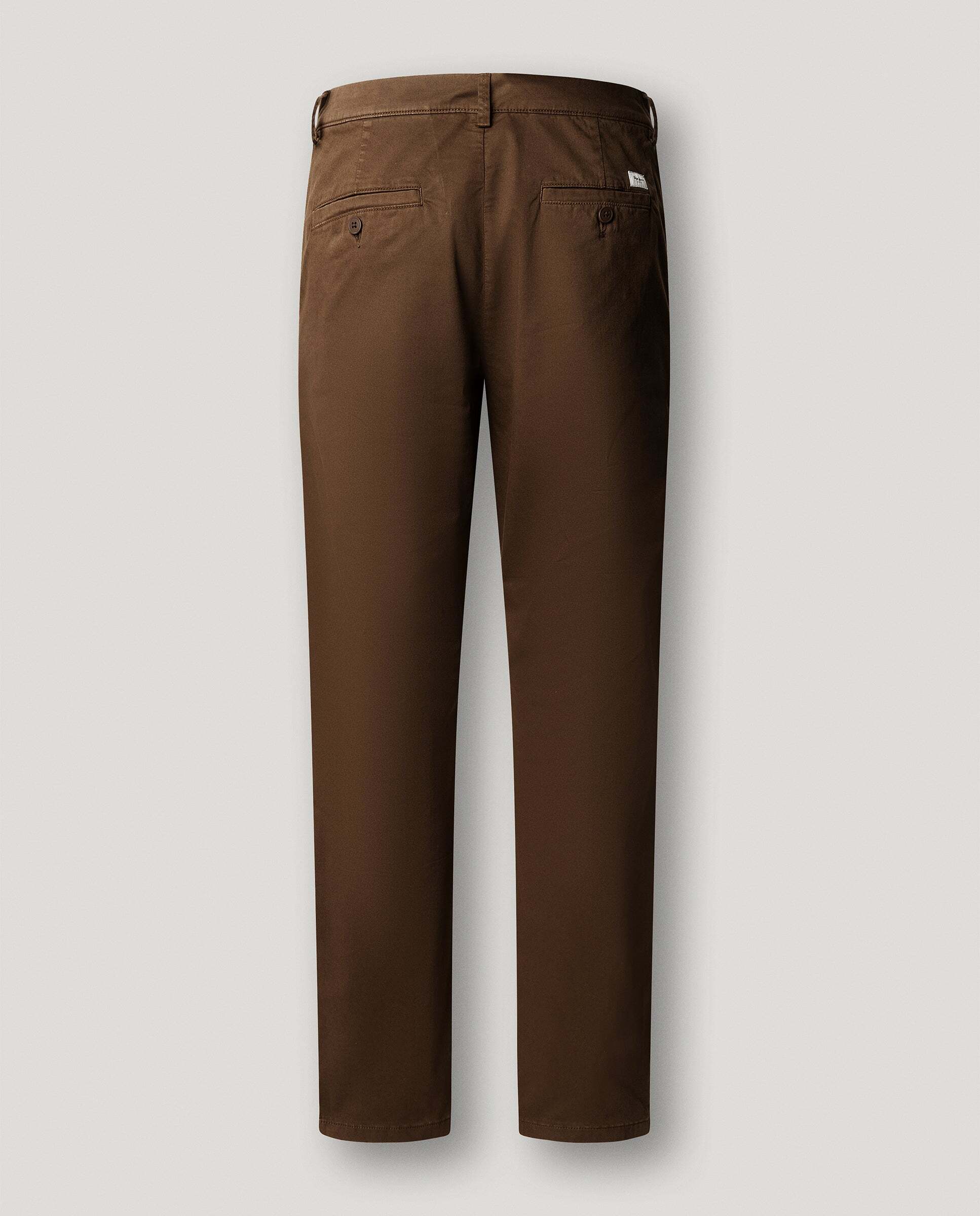 Pantalón de hombre chino sarga fit slim - Pepe Jeans - Marrón Marrón-5
