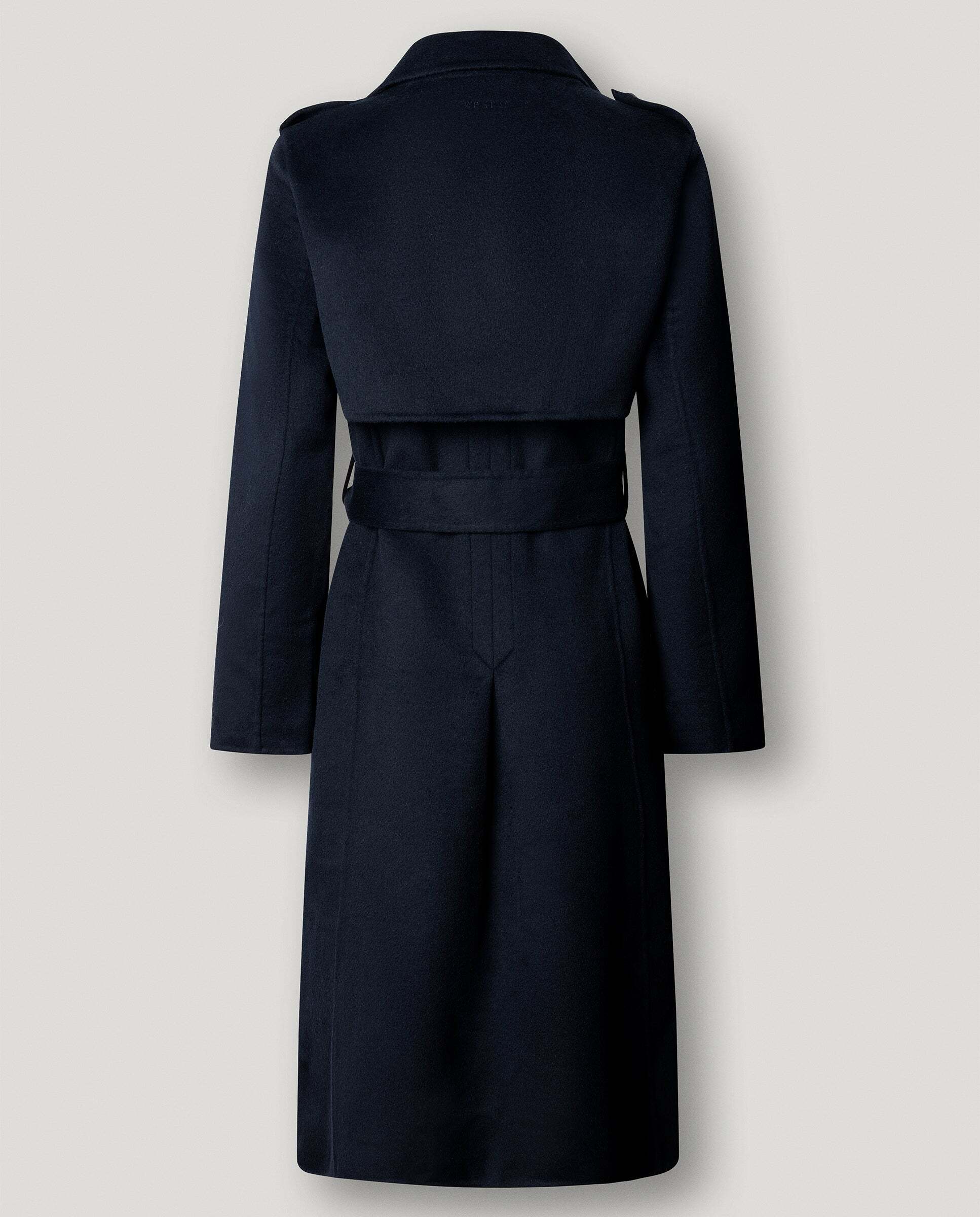 Abrigo de mujer largo de lana - Pepe Jeans - Azul Azul-6
