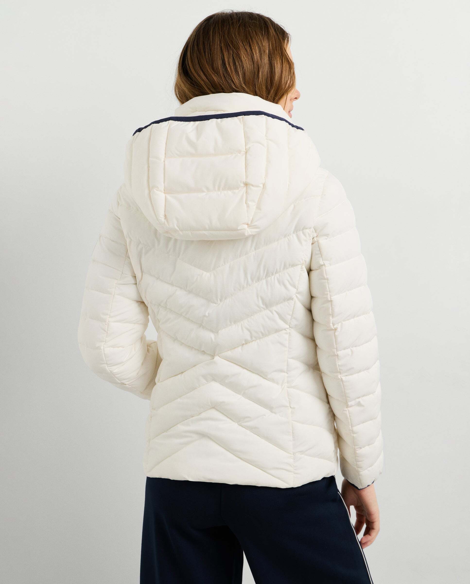 Plumífero de mujer acolchado impermeable - Pepe Jeans - Blanco Blanco-5