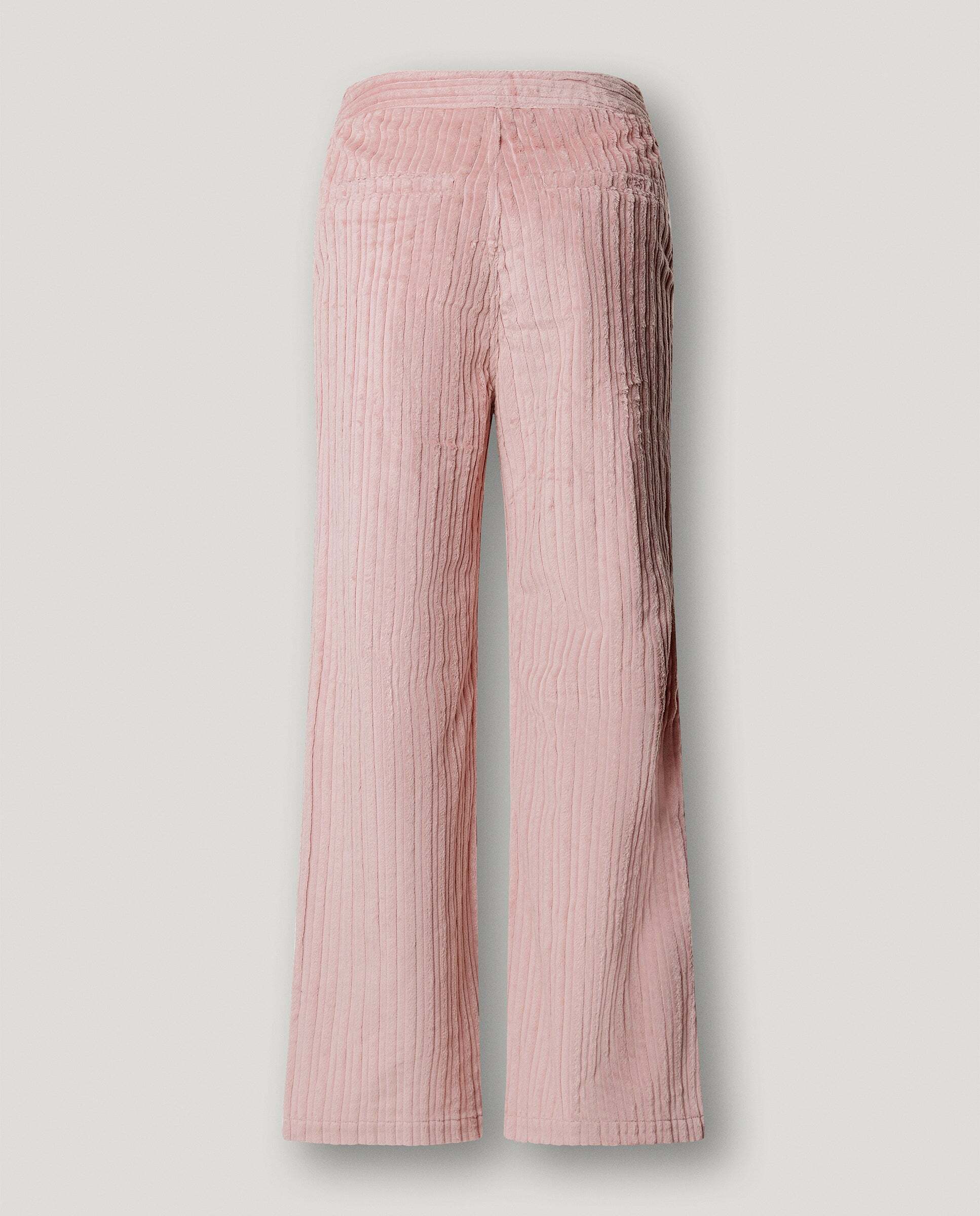 Pantalón de mujer de pana fit recto - Pepe Jeans - Rosa claro Rosa claro-5