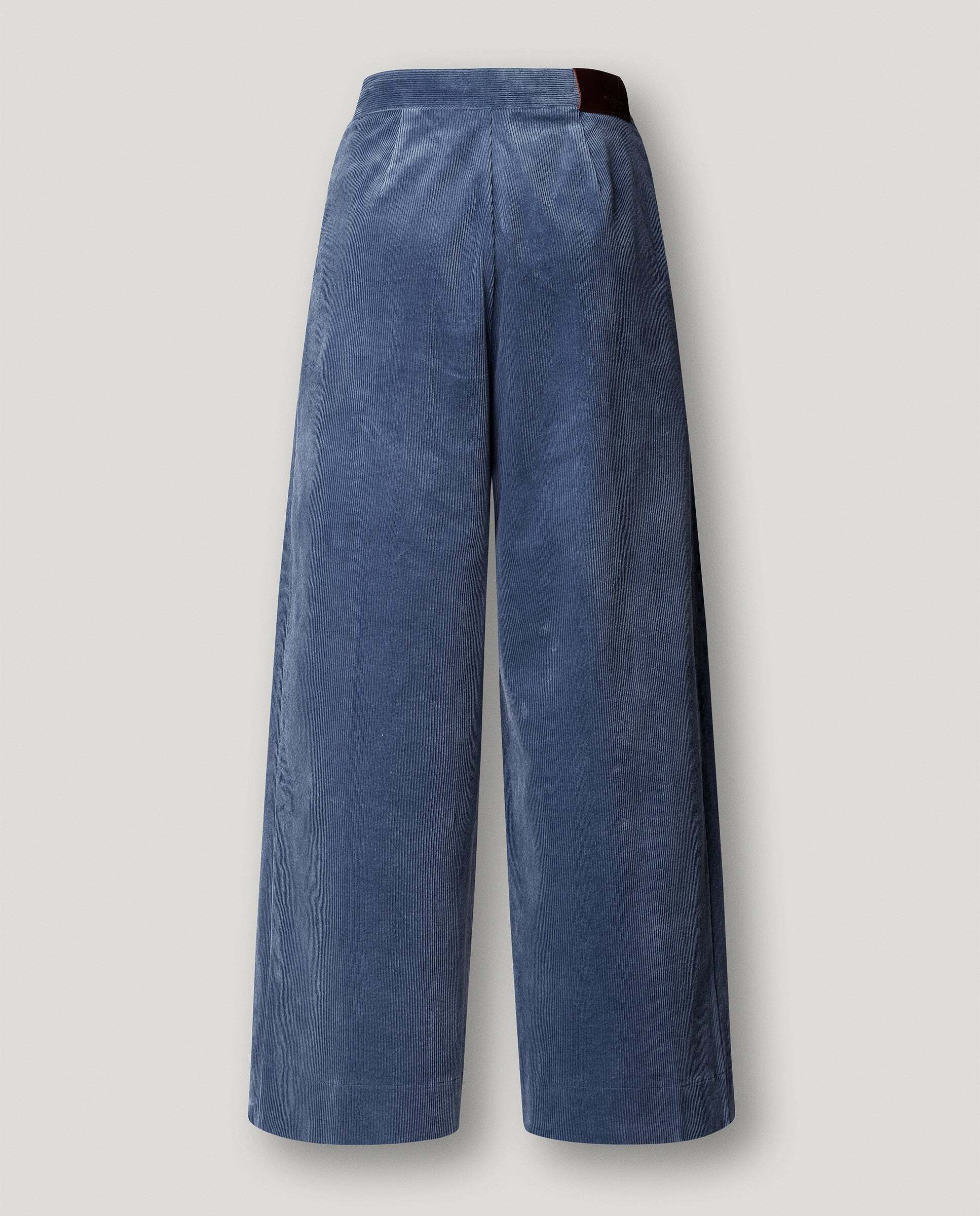 Pantalón de pana fit ancho - Pepe Jeans - Azul oscuro Azul oscuro-5