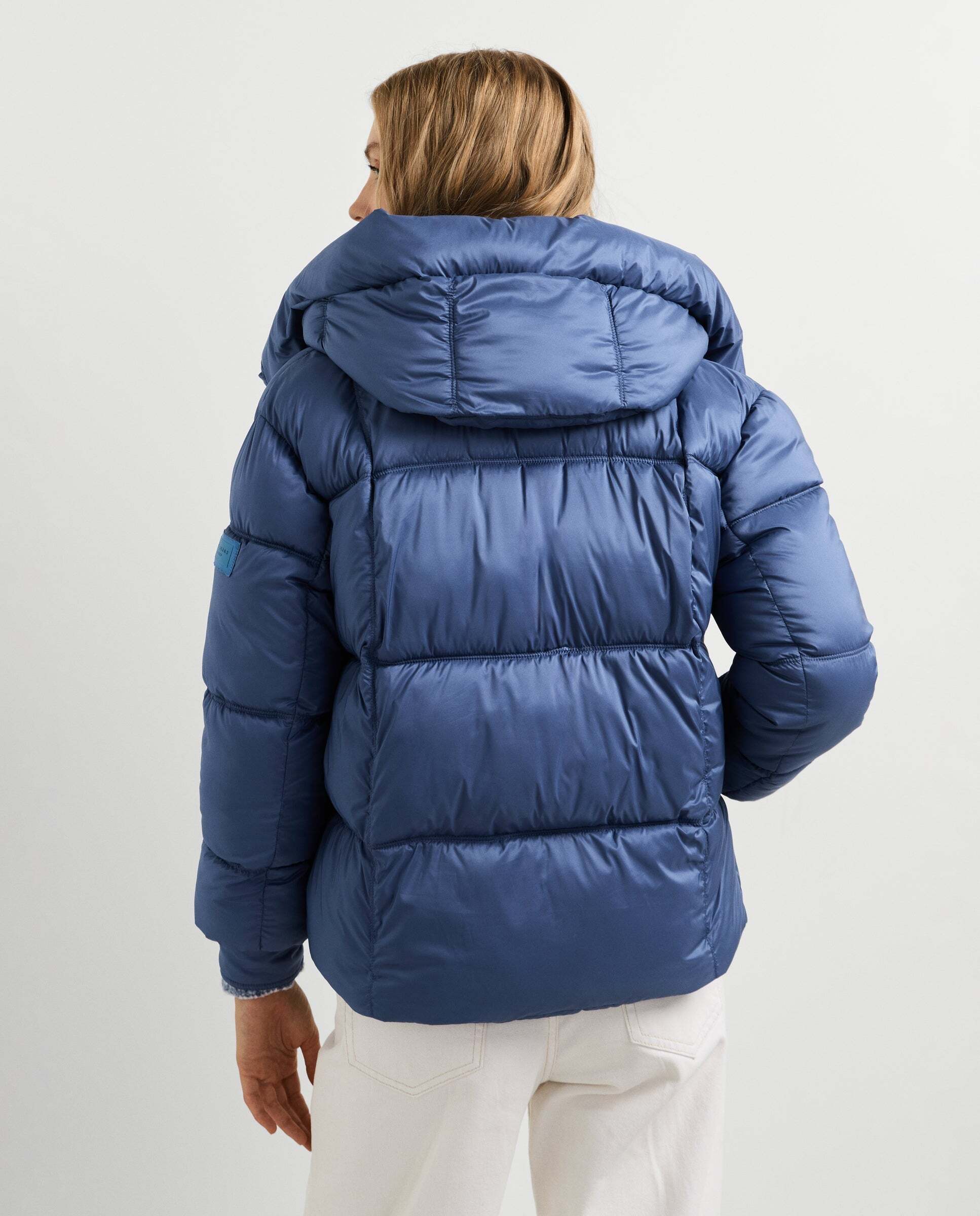 Plumífero de mujer acolchado impermeable - Pepe Jeans - Azul oscuro Azul oscuro-3