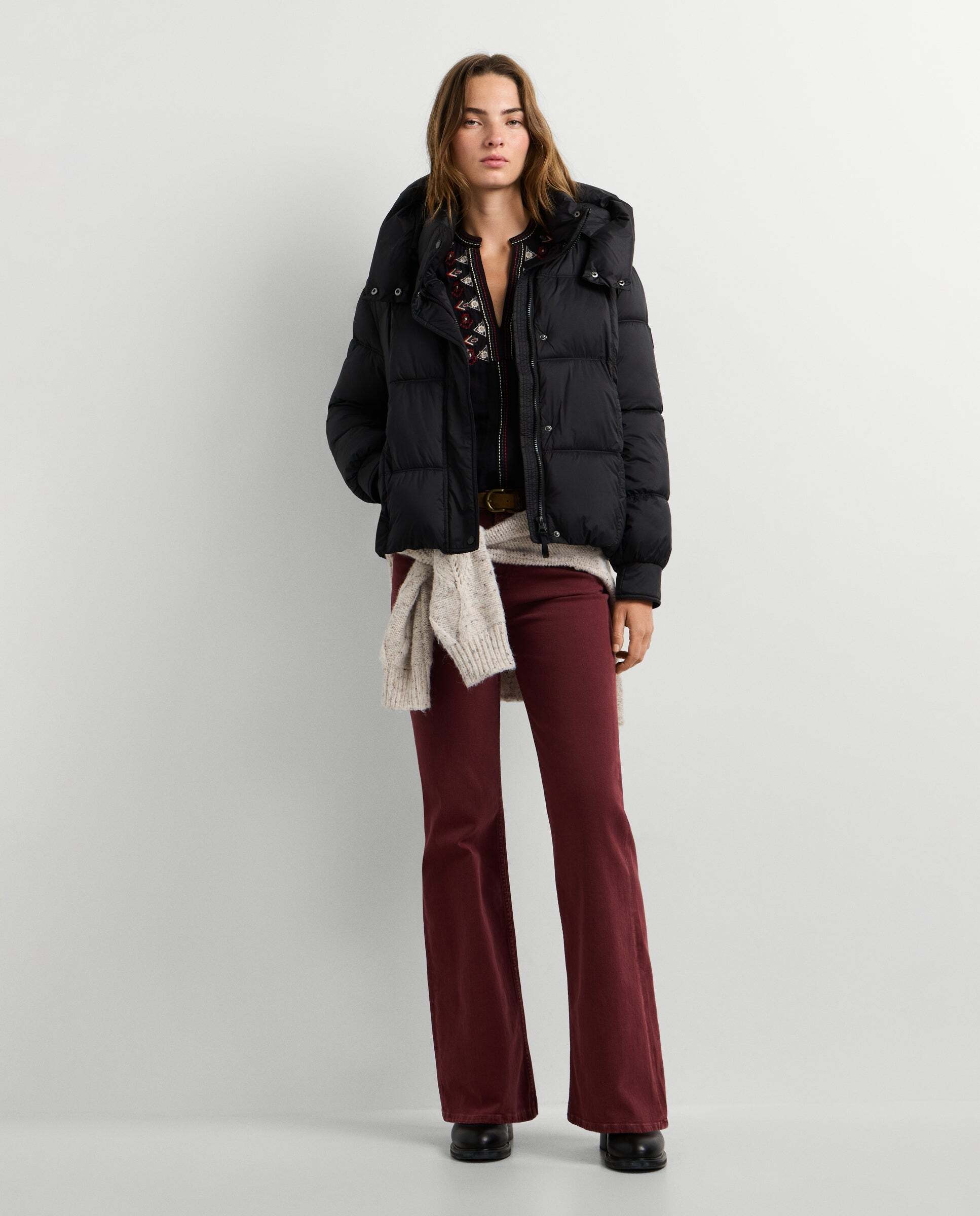Plumífero de mujer acolchado impermeable - Pepe Jeans - Negro Negro-2