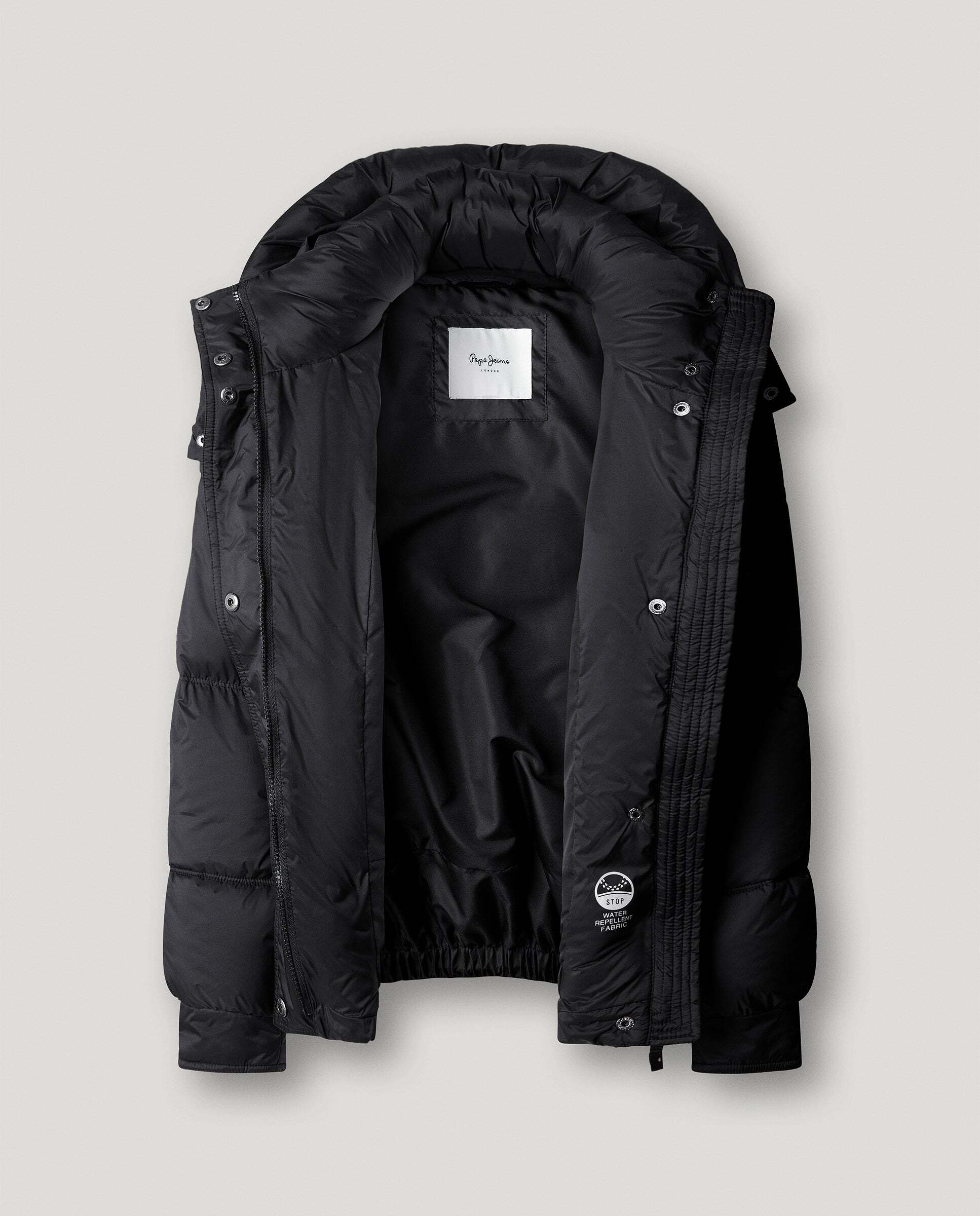 Plumífero de mujer acolchado impermeable - Pepe Jeans - Negro Negro-5