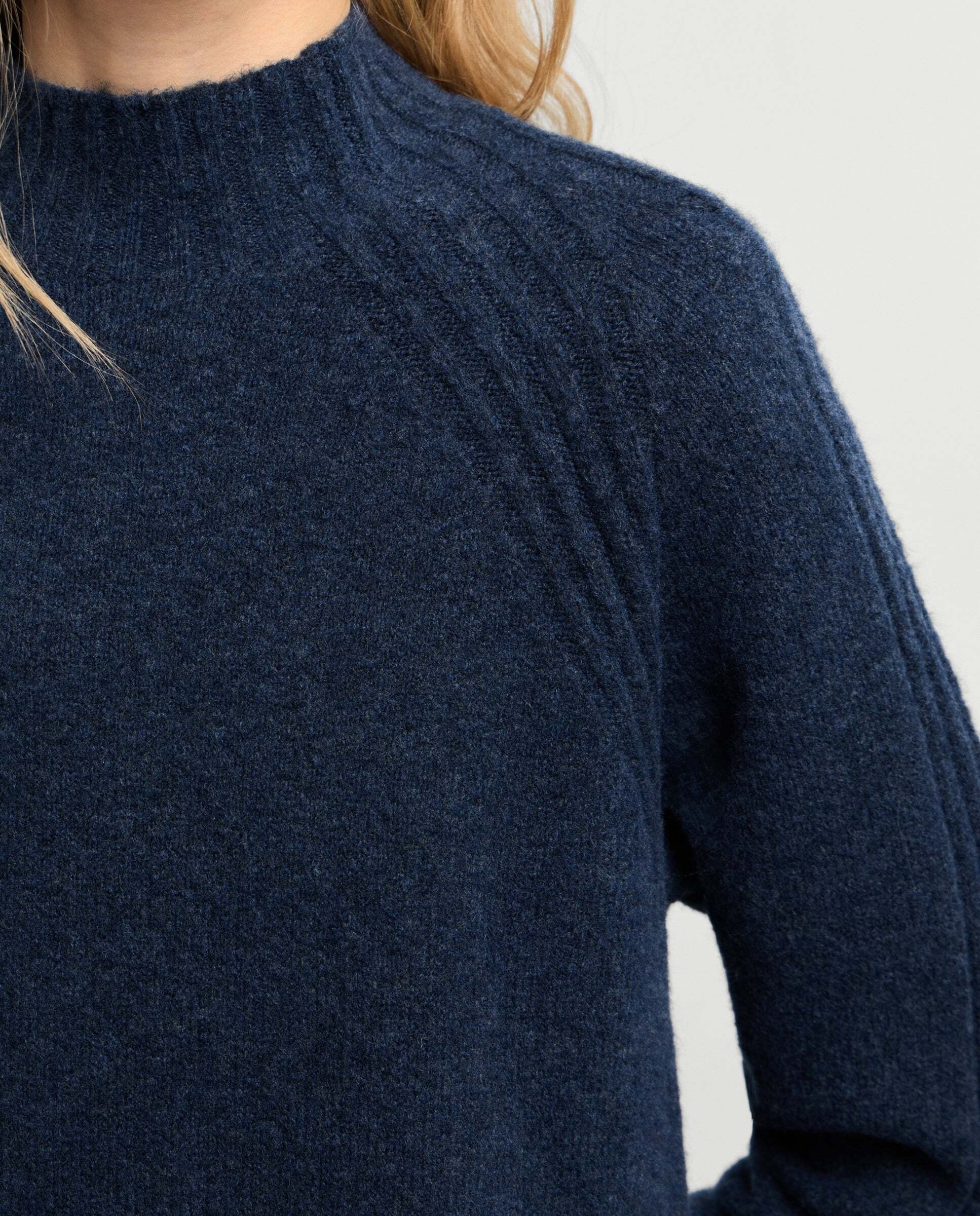 Vestido de mujer corto de punto - Pepe Jeans - Azul oscuro Azul oscuro-4