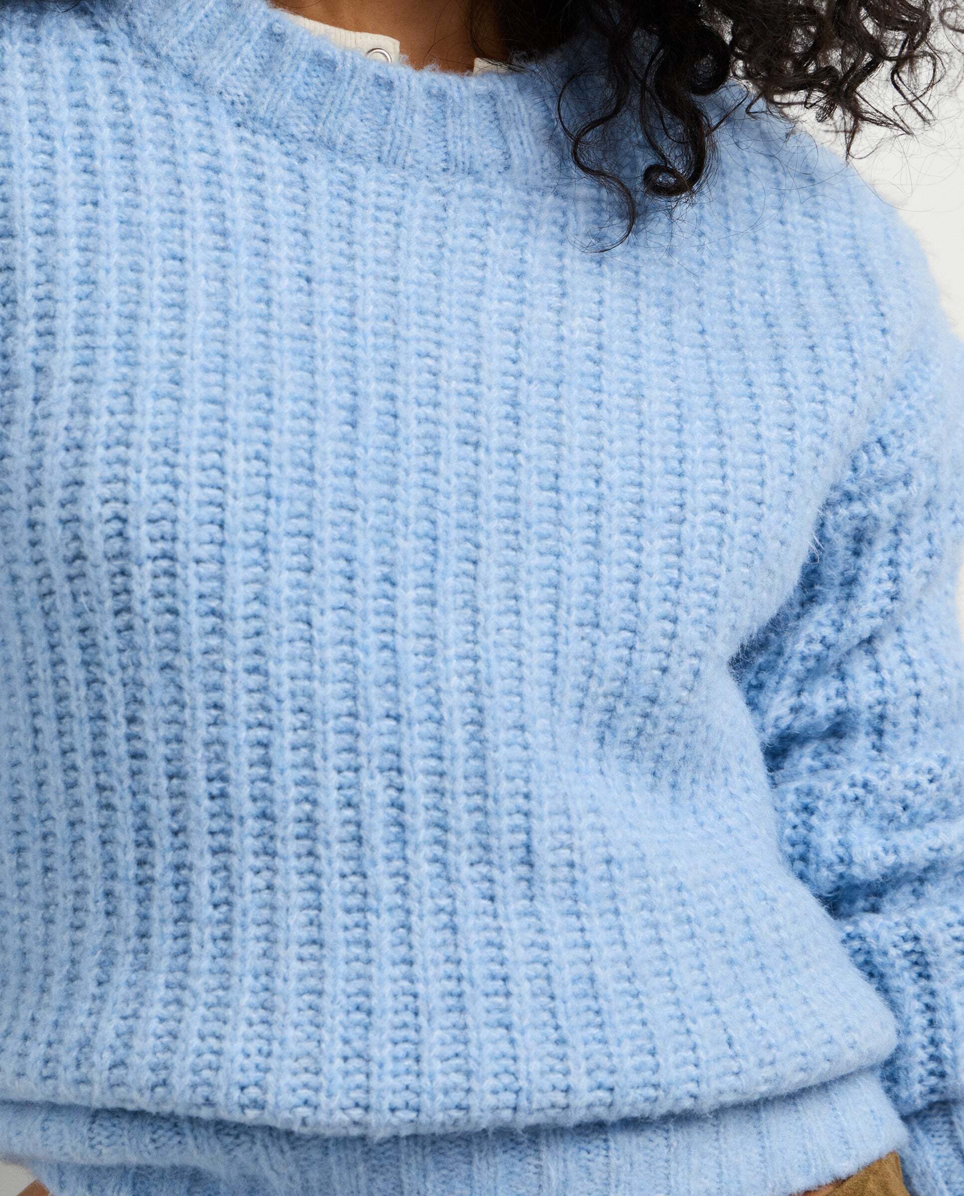 Jersey de mujer punto cuello redondo - Pepe Jeans - Azul Azul-4