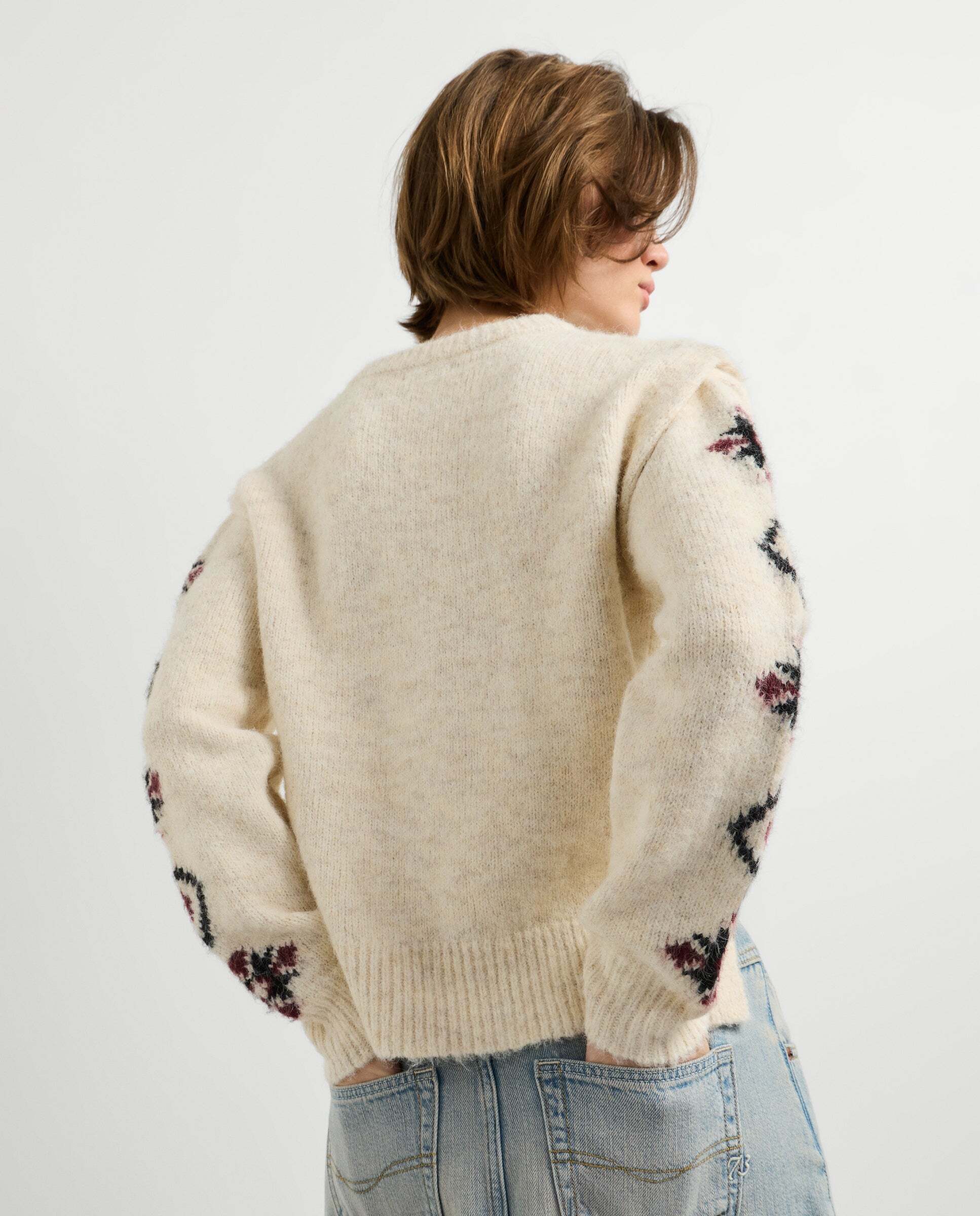 Jersey de mujer punto cuello redondo - Pepe Jeans - Blanco Blanco-3