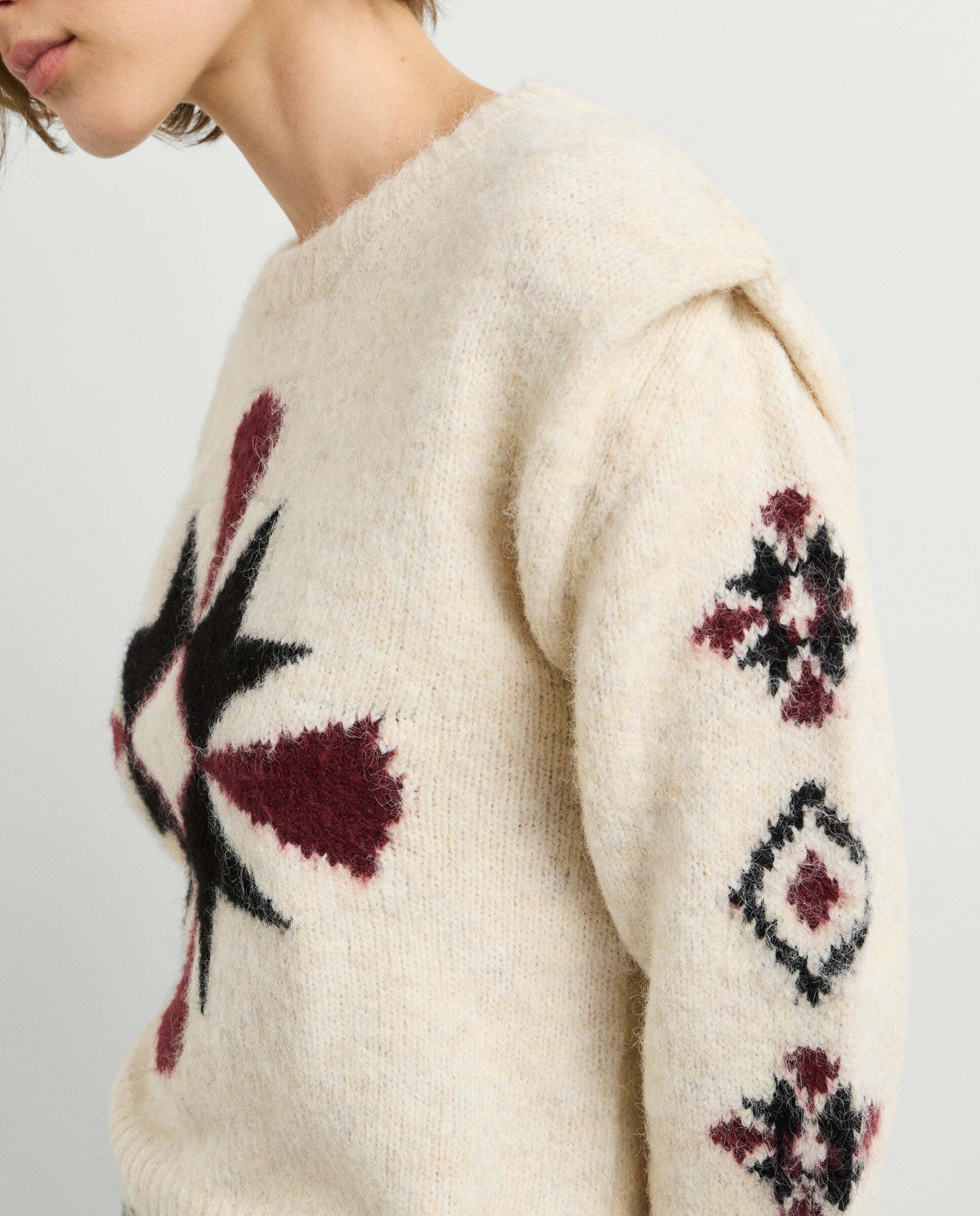 Jersey de mujer punto cuello redondo - Pepe Jeans - Blanco Blanco-4