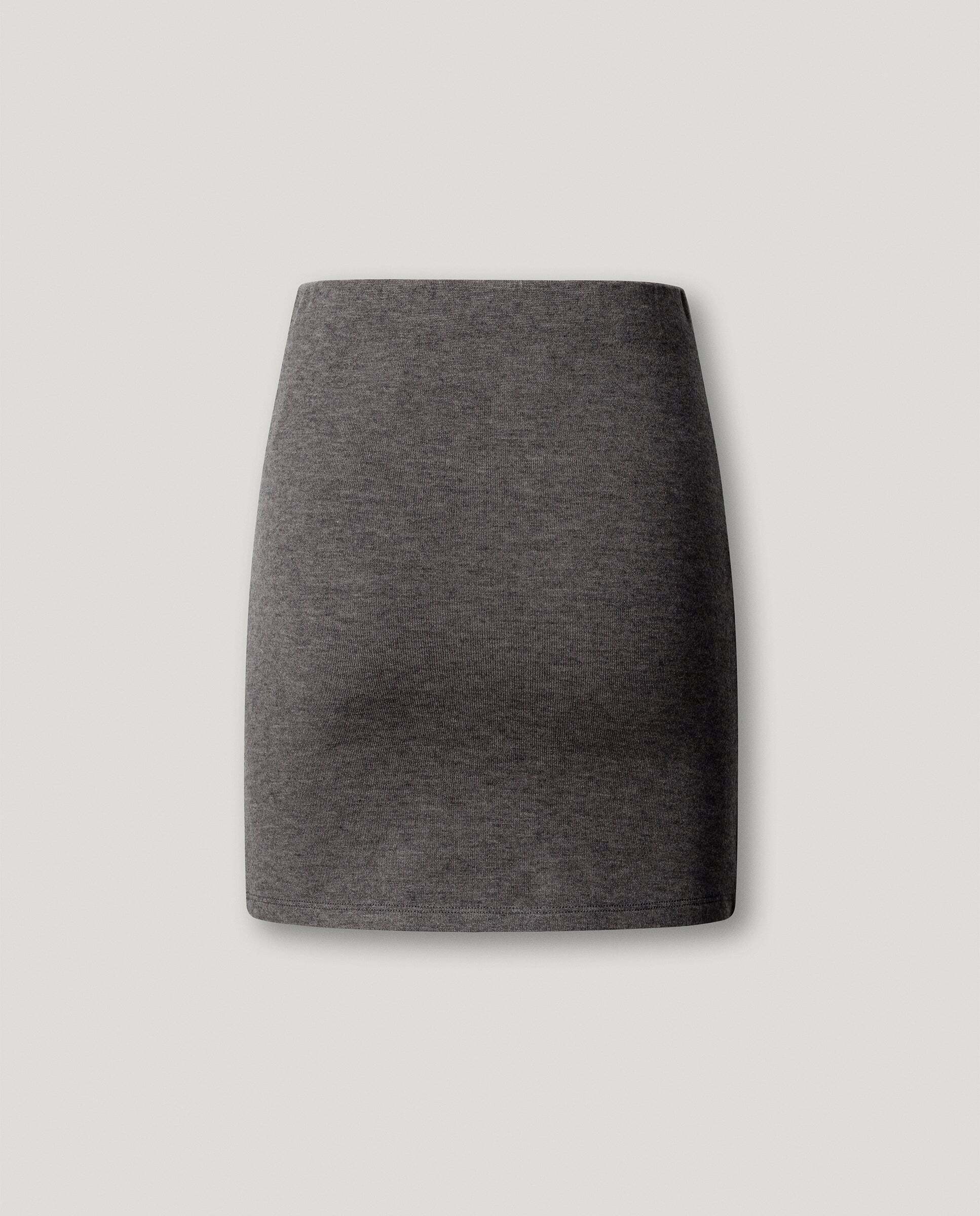 Falda de mujer corta drapeada - Pepe Jeans - Gris Piedra Gris Piedra-4