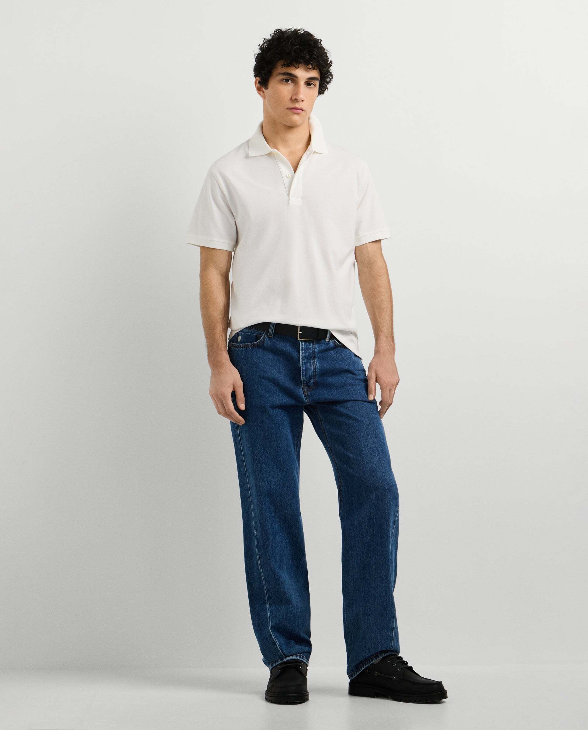 Polo de hombre piqué fit regular - Pepe Jeans - Blanco roto Blanco roto-2