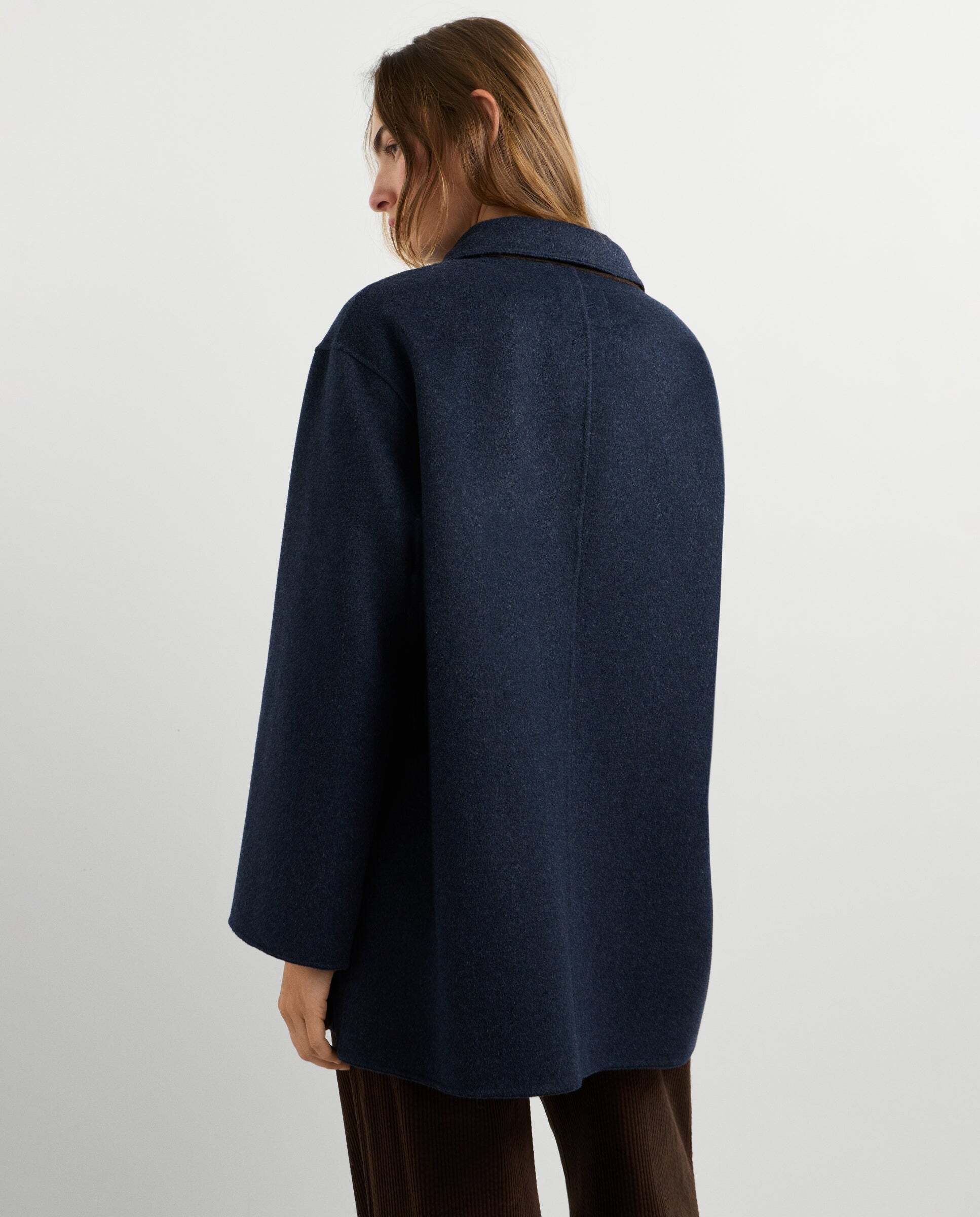 Abrigo corto doble faz - Pepe Jeans - Azul oscuro Azul oscuro-3