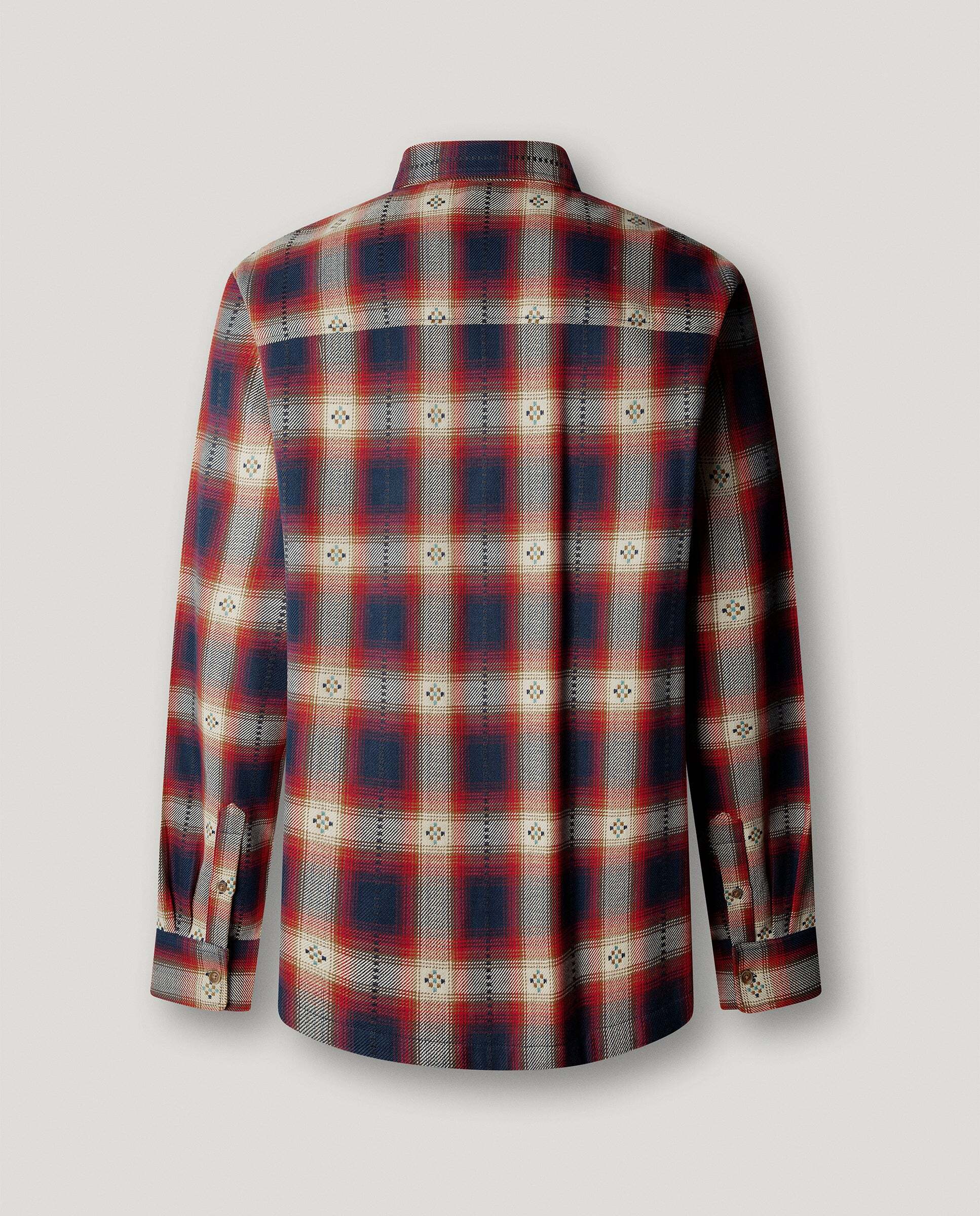 Sobrecamisa de hombre cuadros fit regular - Pepe Jeans - Rojo Rojo-4