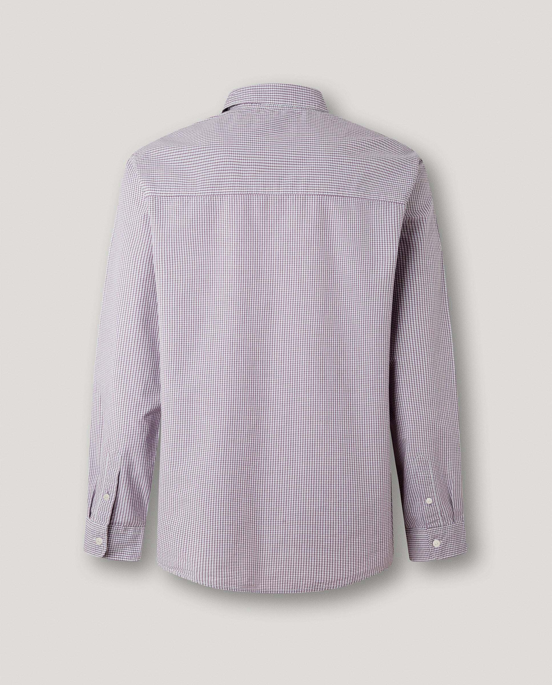 Imagen 4 de Camisa de hombre popelín cuadros fit regular - Pepe Jeans - Gris Gris