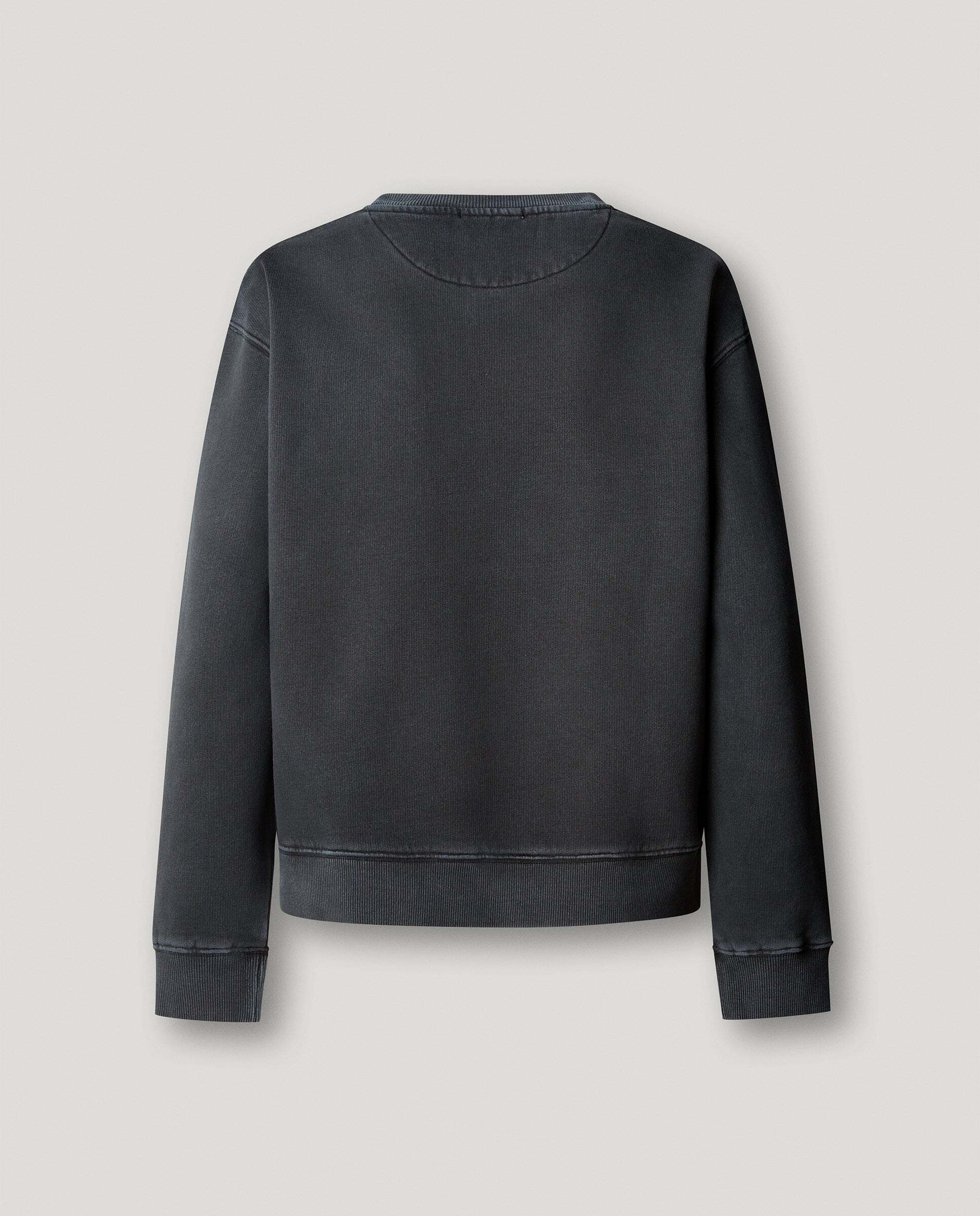 Sudadera de mujer cuello redondo con logo - Pepe Jeans - Negro Negro-5