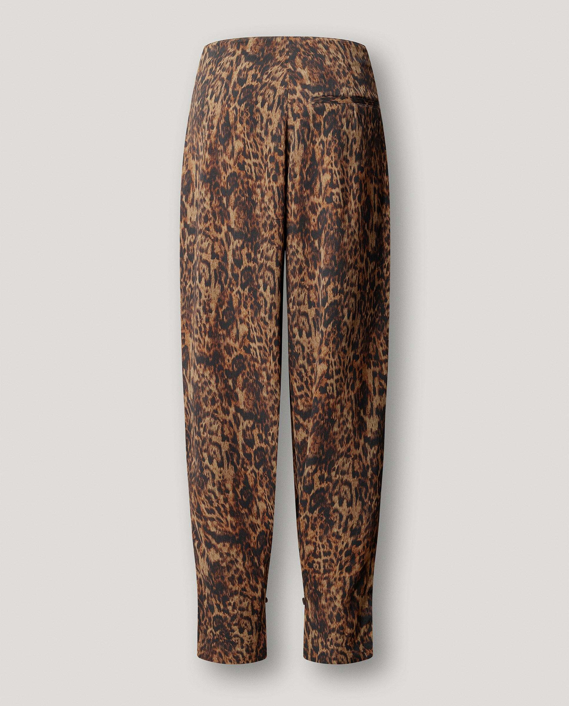 Pantalon de mujer estampado animal print fit balloon - Pepe Jeans - Negro Negro-5